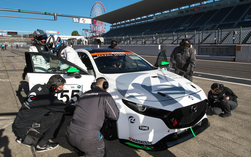 藤島知子の「S耐最終戦」レポート MAZDA3バイオコンセプトで参戦した