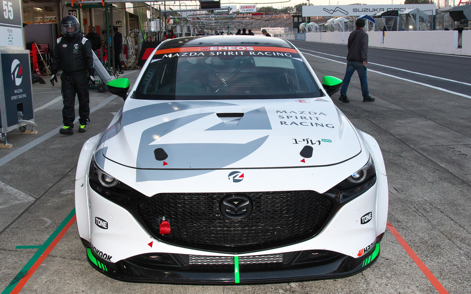 スーパー耐久シリーズ2022最終戦の鈴鹿に登場した「MAZDA SPIRIT RACING MAZDA 3 Bio concept」