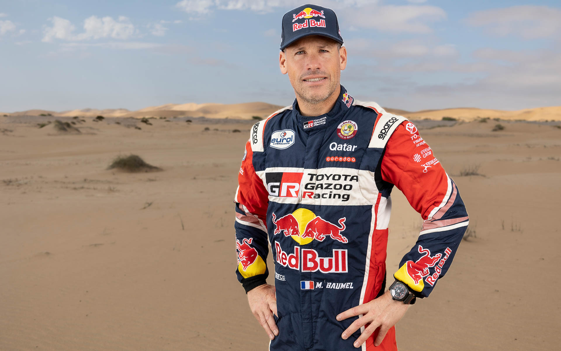 マシュー・ボーメル選手（コ・ドライバー）