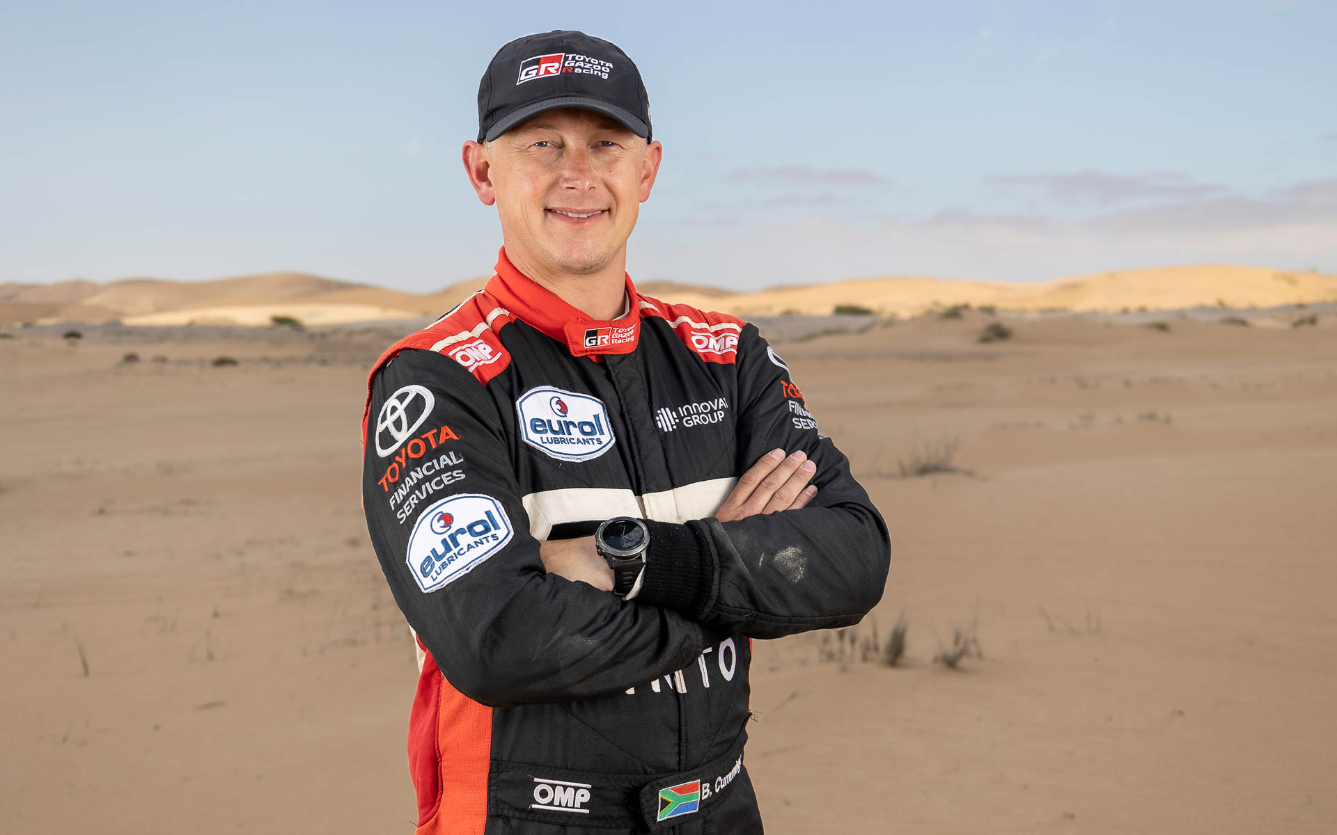 ブレット・カミングス選手（コ・ドライバー）