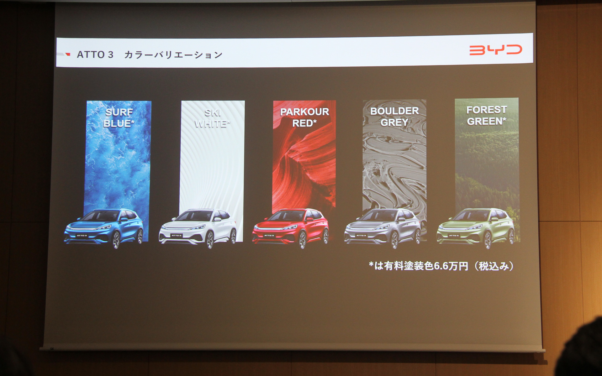 カラーバリエーション