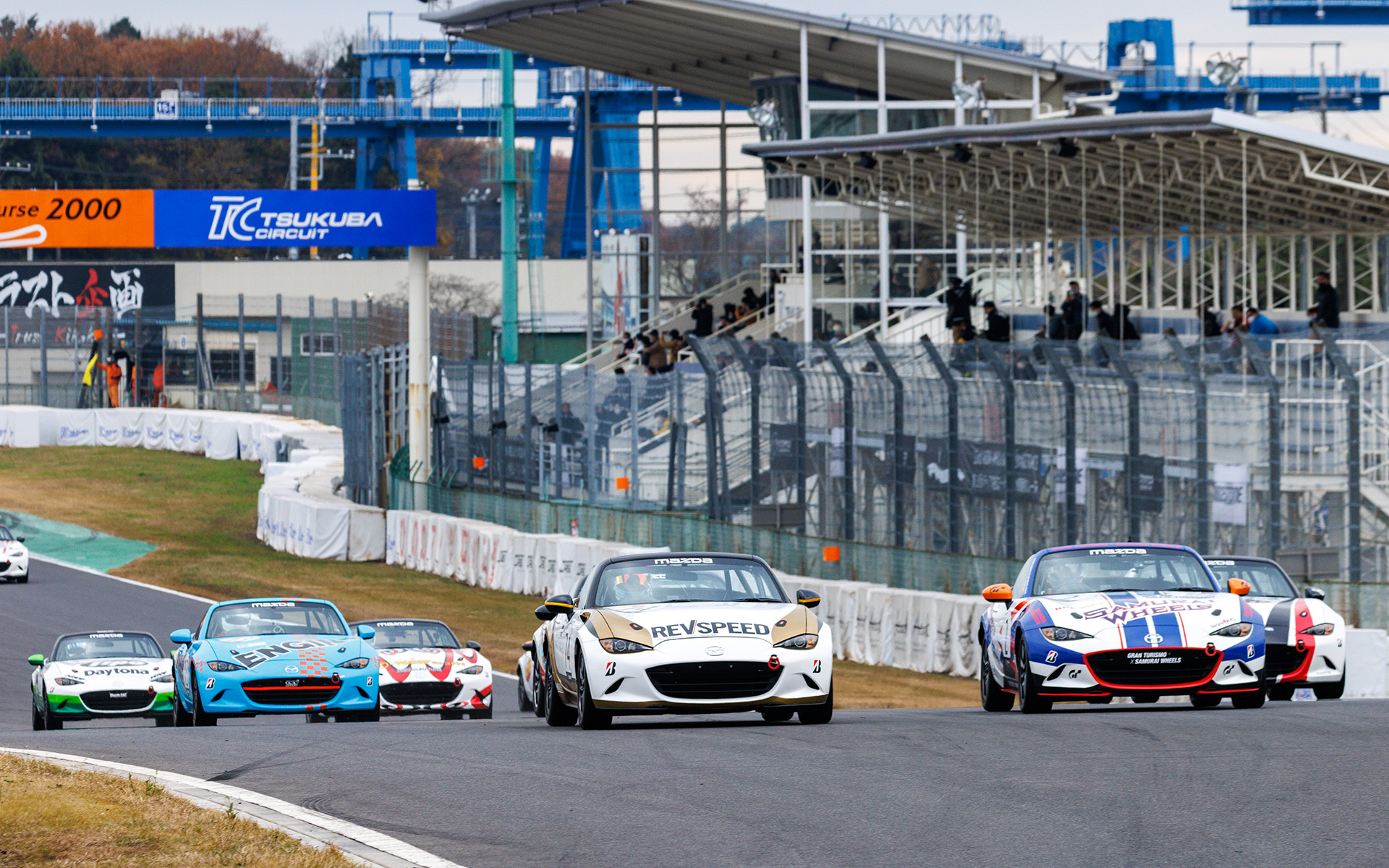 いよいよ決勝レースがスタートした