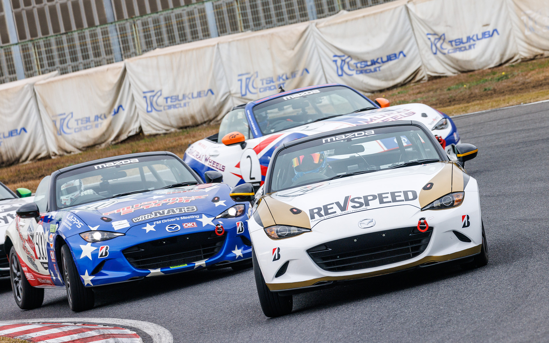 いよいよ決勝レースがスタートした