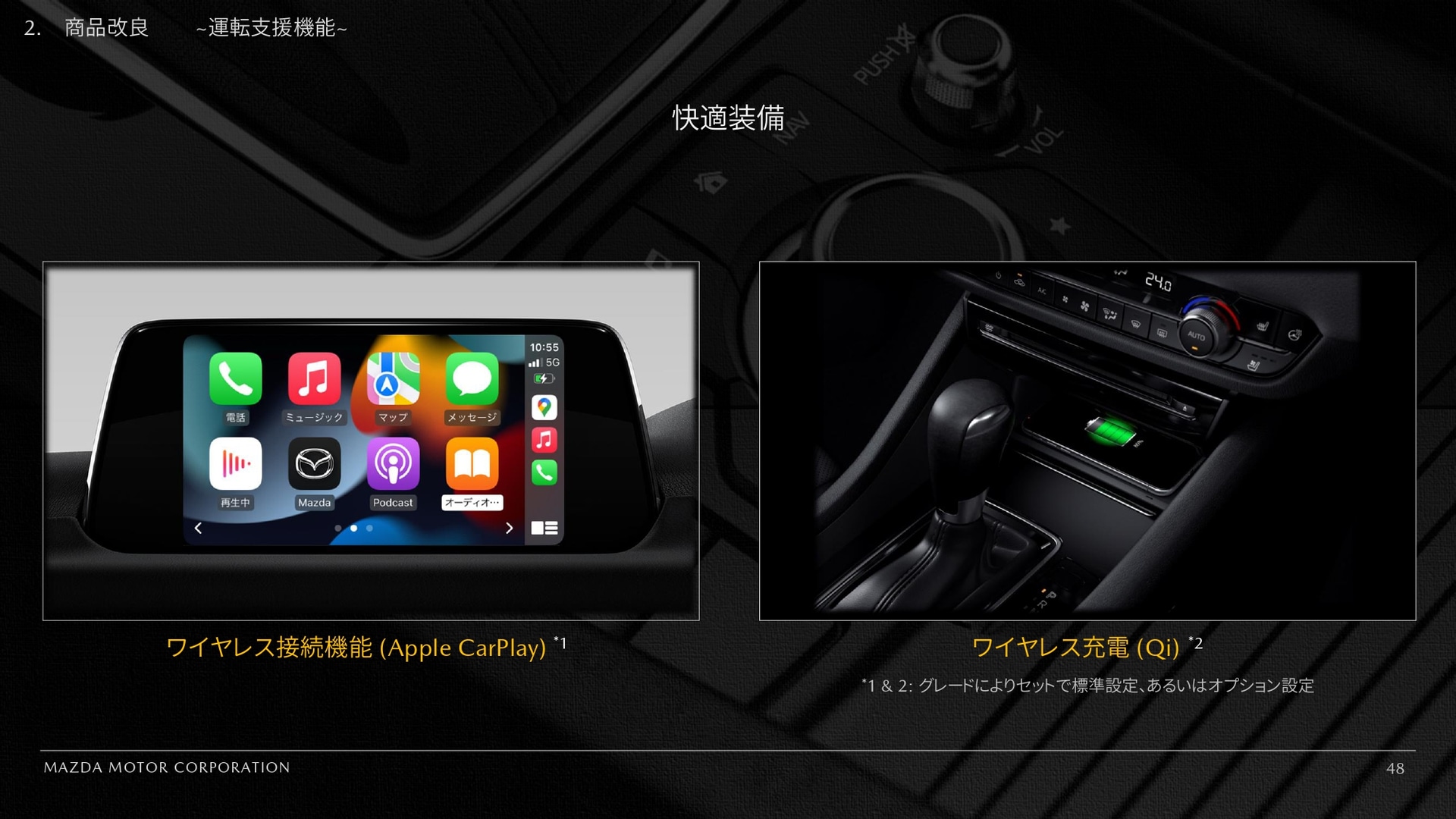 快適装備について