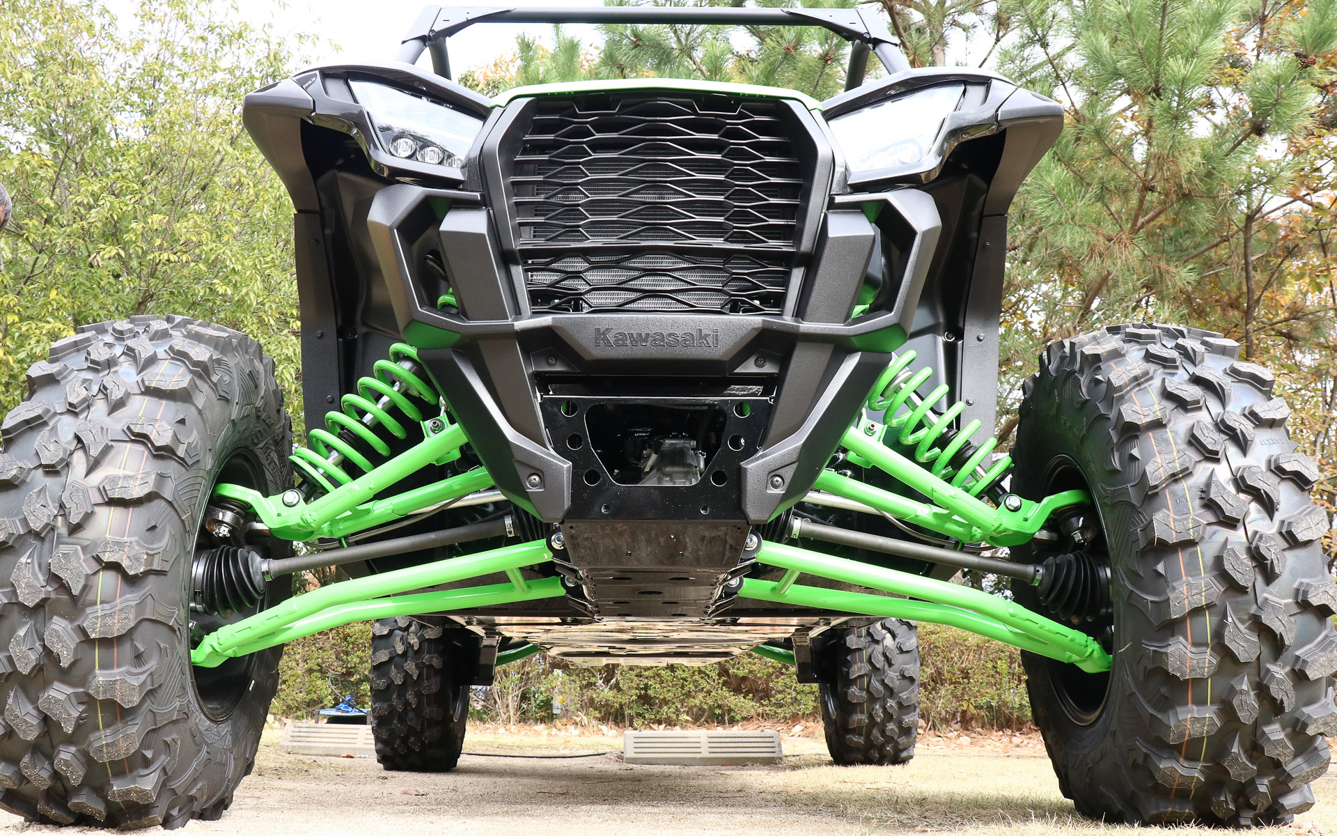 下側から見たところ