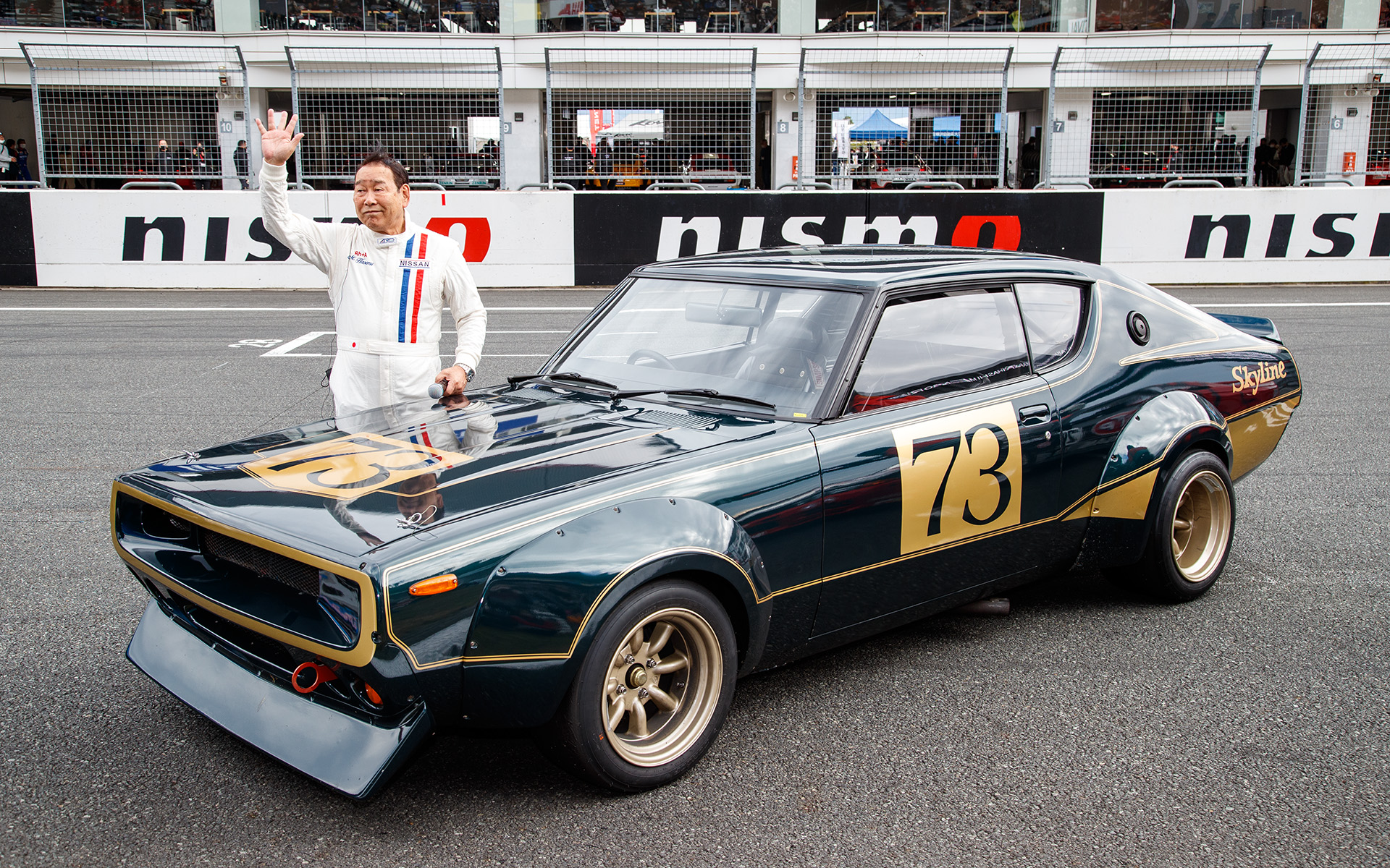 長谷見昌弘氏と土屋圭市氏