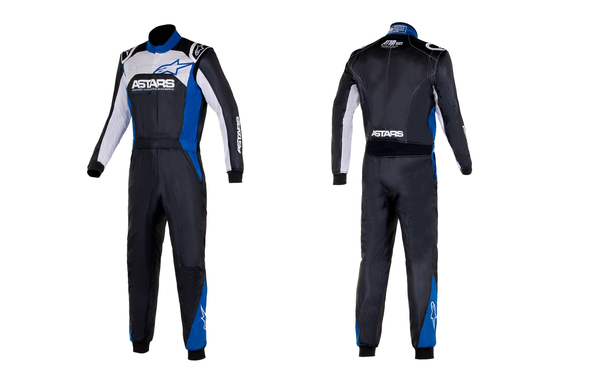 ATOM SUIT GRAPHIC 4/カラー：BLACK SILVER BLUE