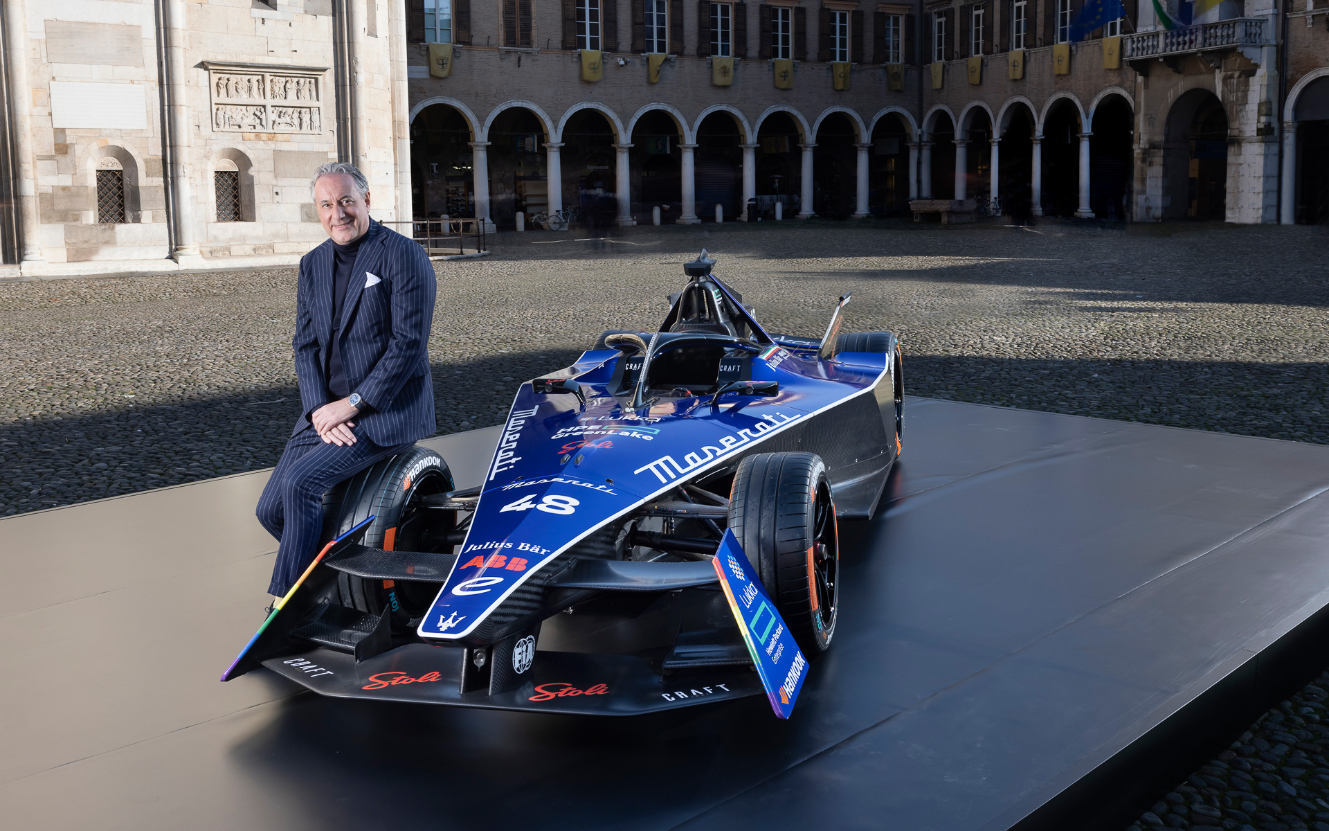 マセラティ CEOのダヴィデ・グラッソ（Davide Grasso）氏とティーポ フォルゴーレGen3