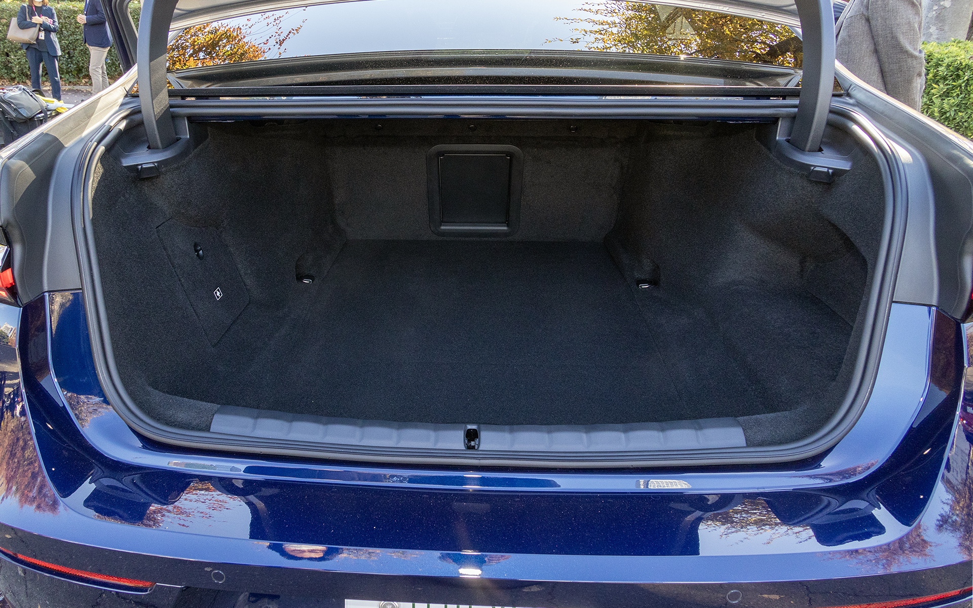 トランクスペース。容量は500Lとたっぷりある