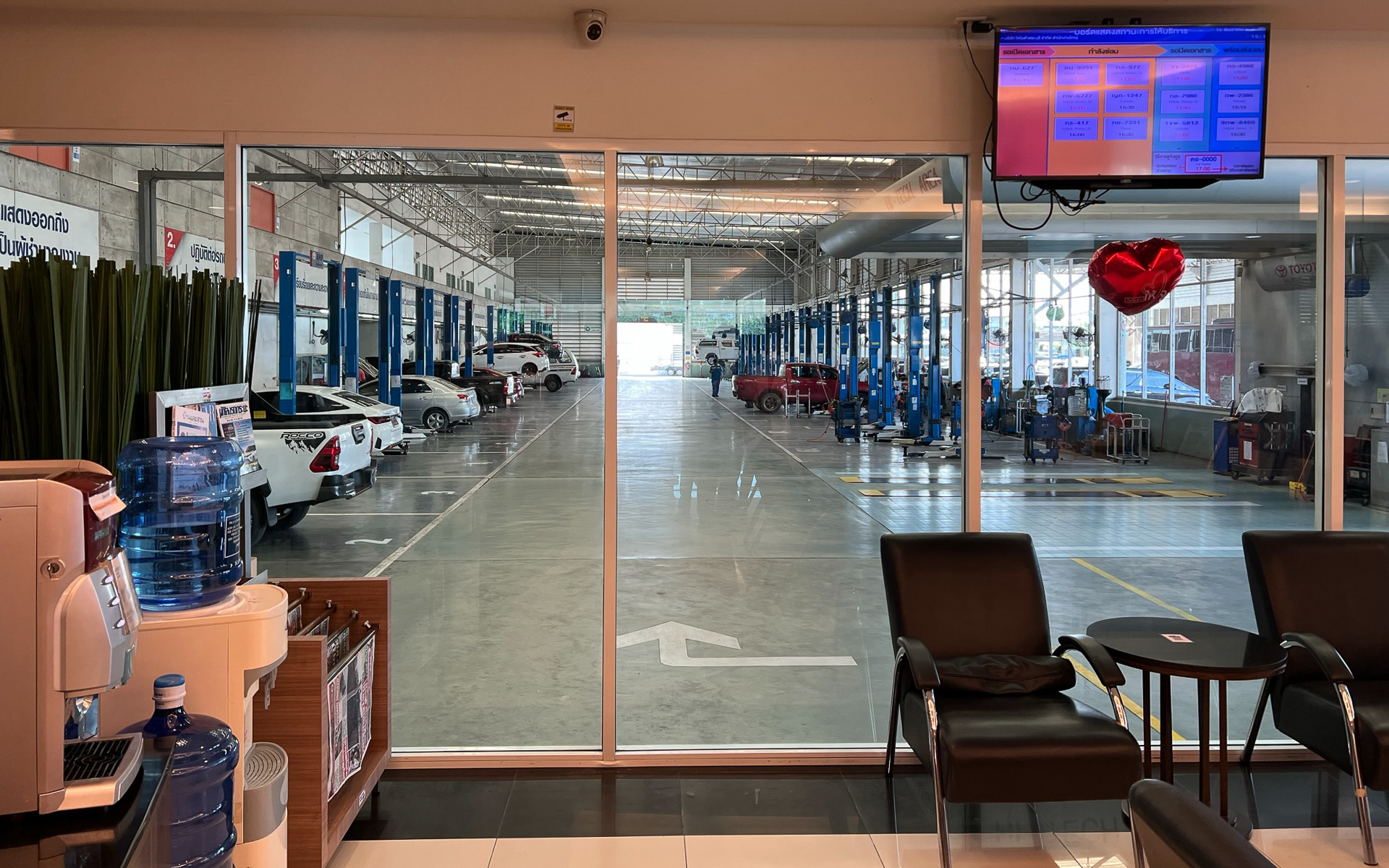 ピット数の多さも印象的。24ピットがあるとのこと