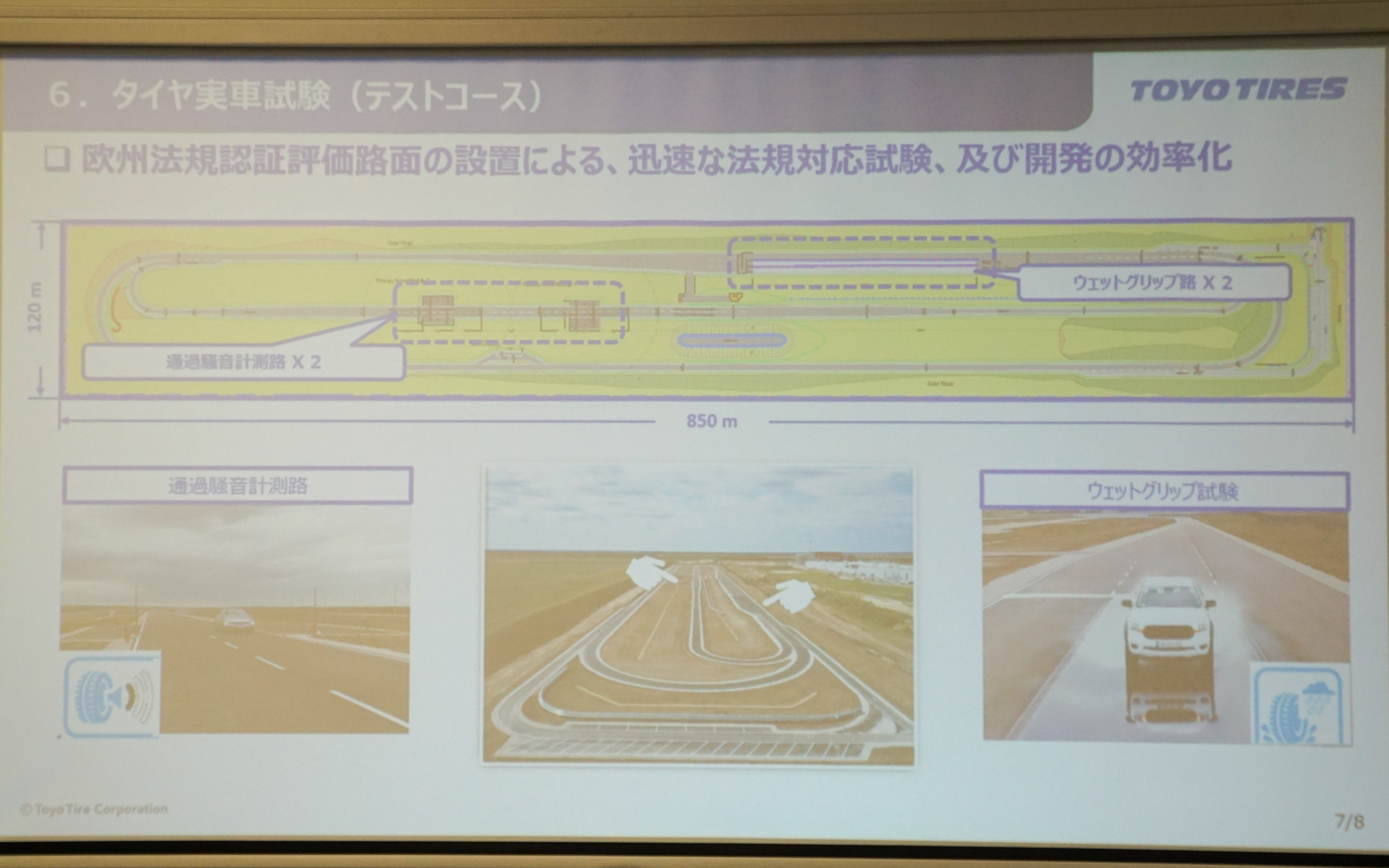 テストコースの概要