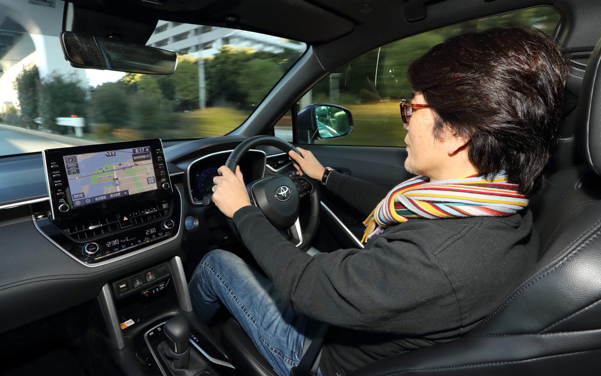 車高は20mmほどしか上がっていないが、体感的には30mmぐらい上がっているように感じた