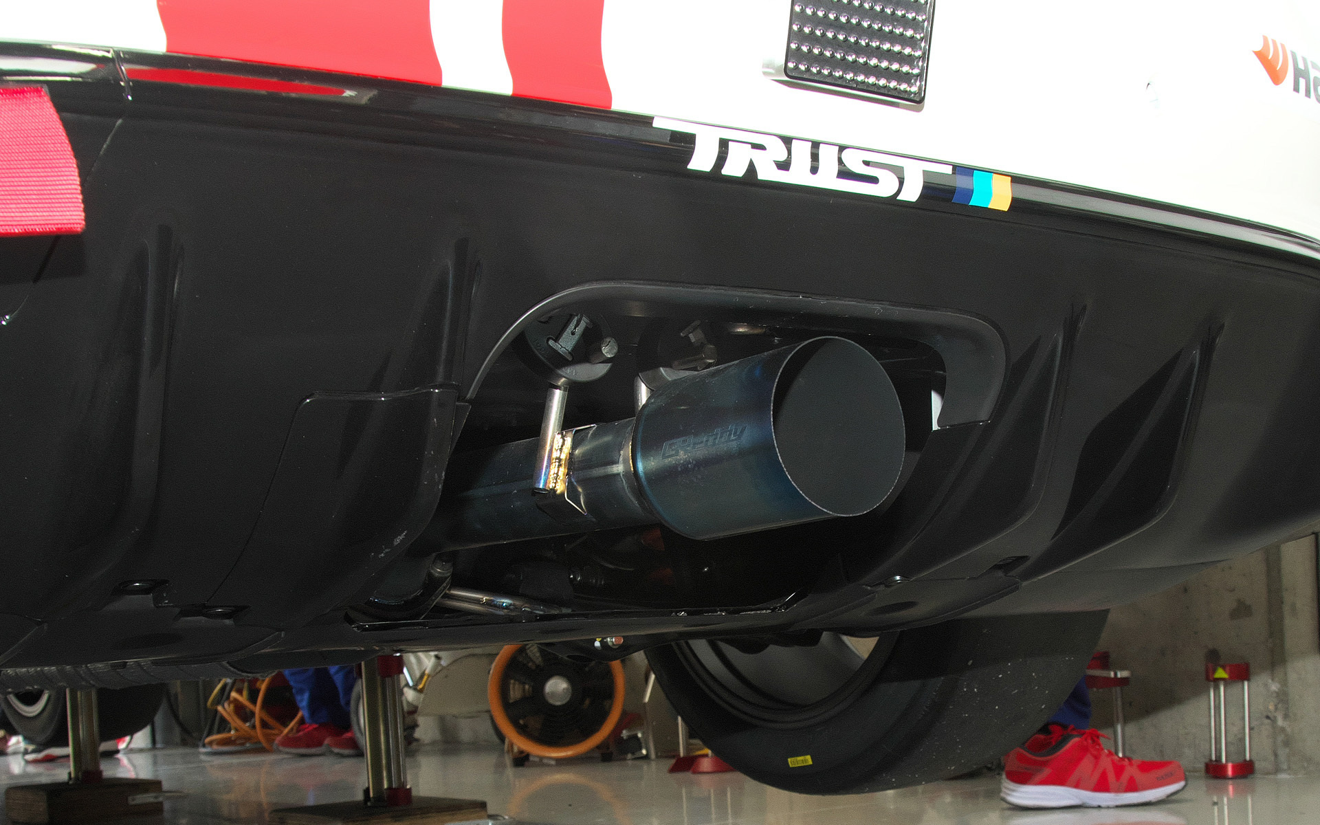 鈴鹿の最終戦に登場した新型レース車両