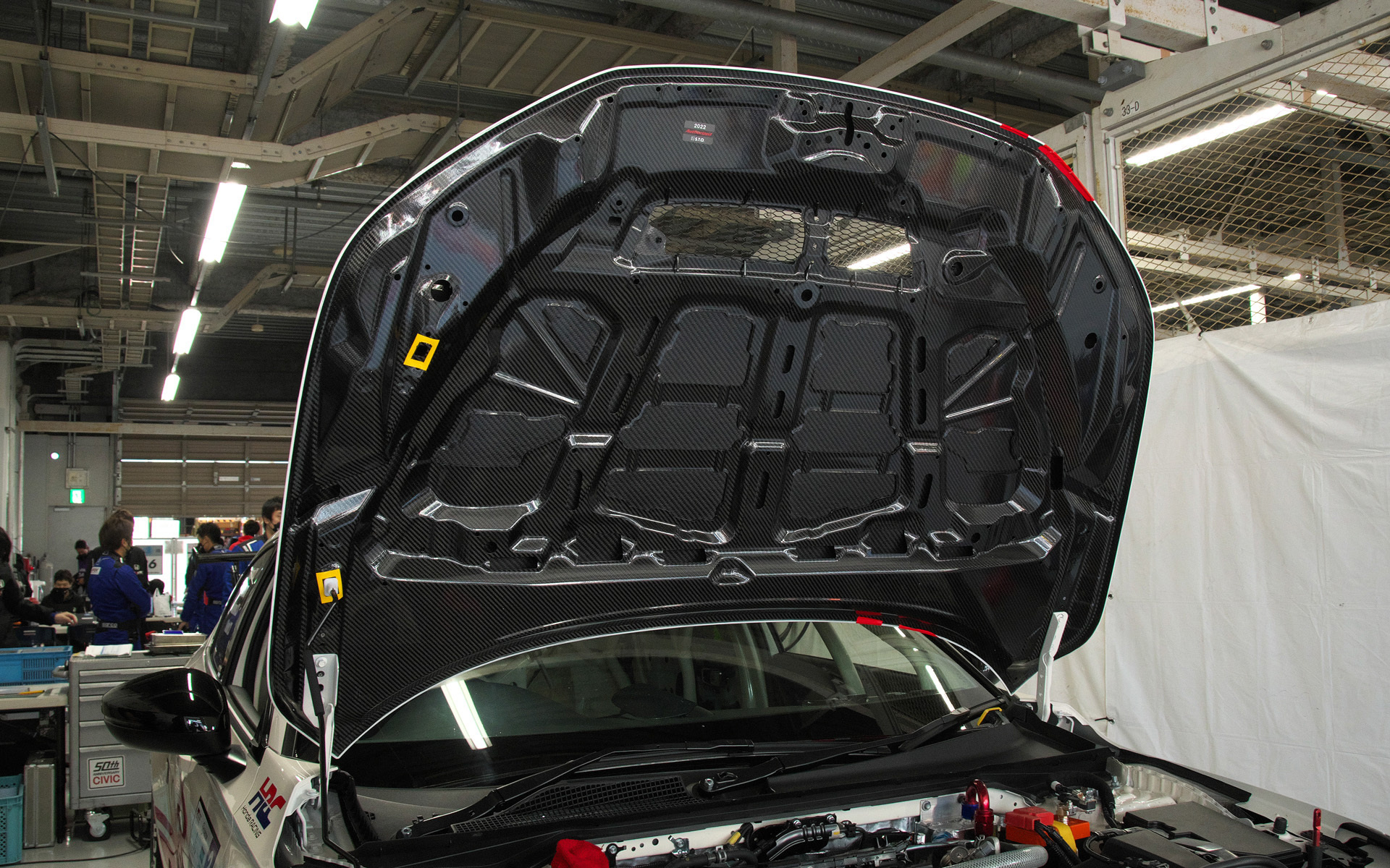 鈴鹿の最終戦に登場した新型レース車両