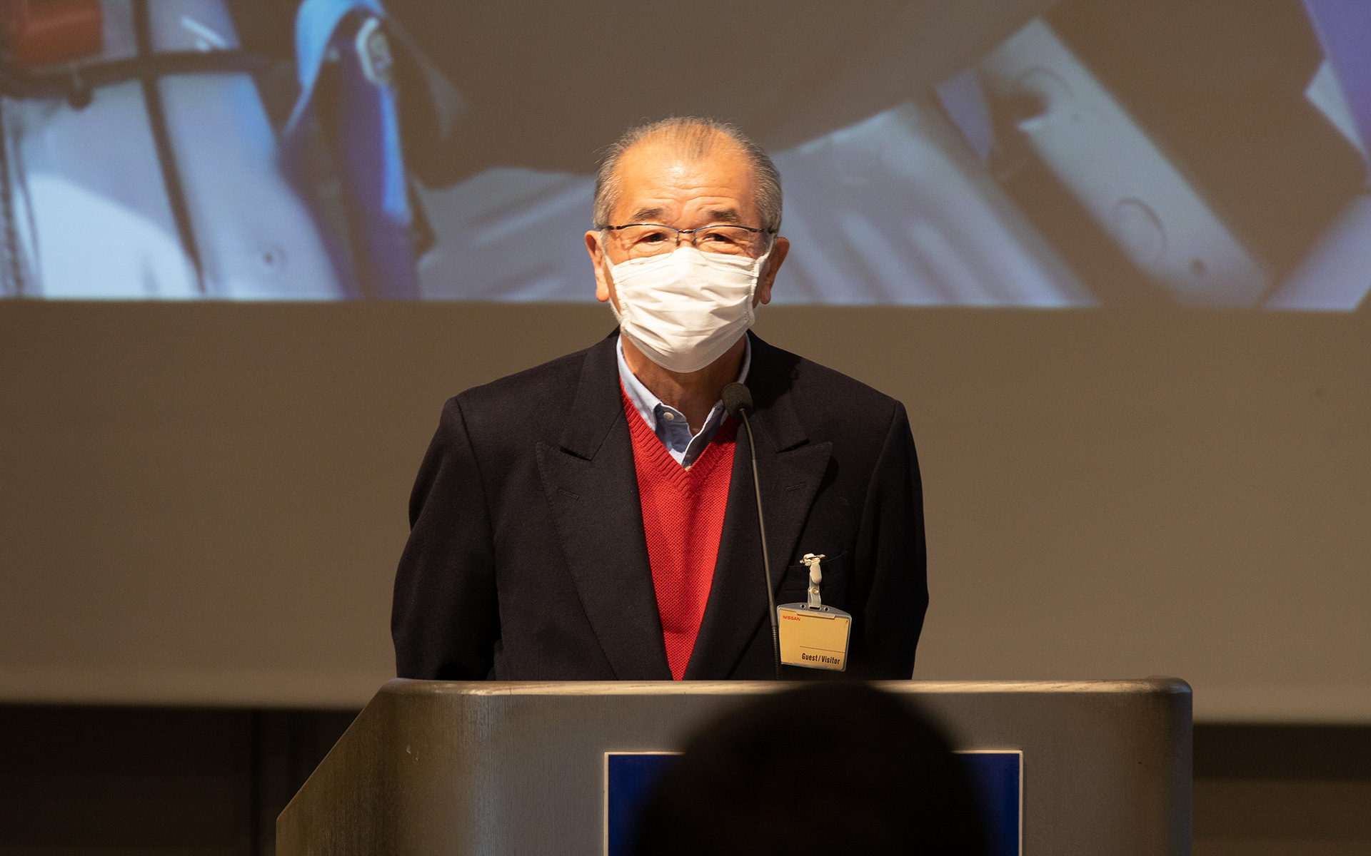 1991年まで車両実験部に所属していた渡邊衡三氏