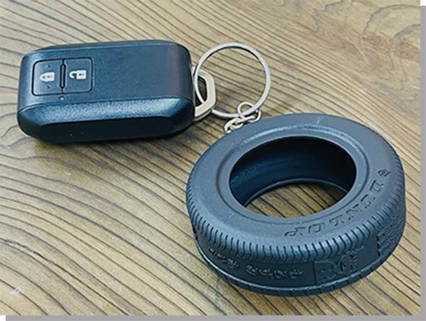 タイヤキーホルダーイメージ