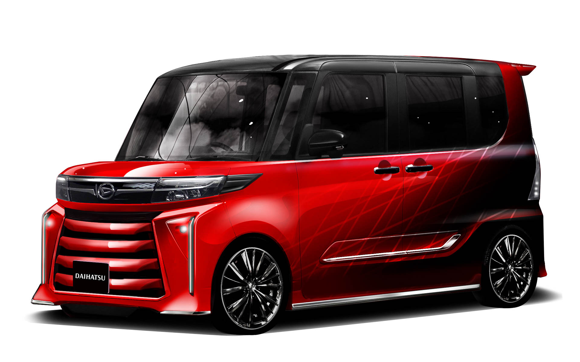 TANTO CUSTOM RED/BLACK