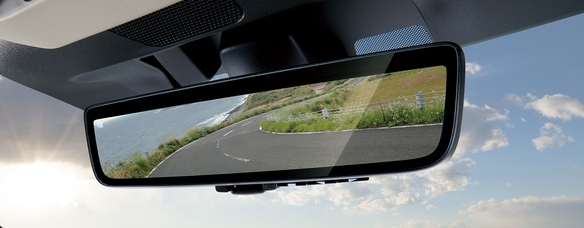 アイサイトセイフティプラス（視界拡張）［フロントビューモニター/スマートリヤビューミラー］