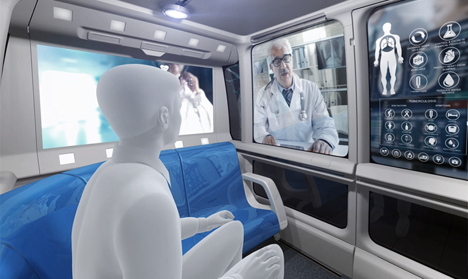 さまざまなサービスニーズに対応する車室空間コンセプトを展示