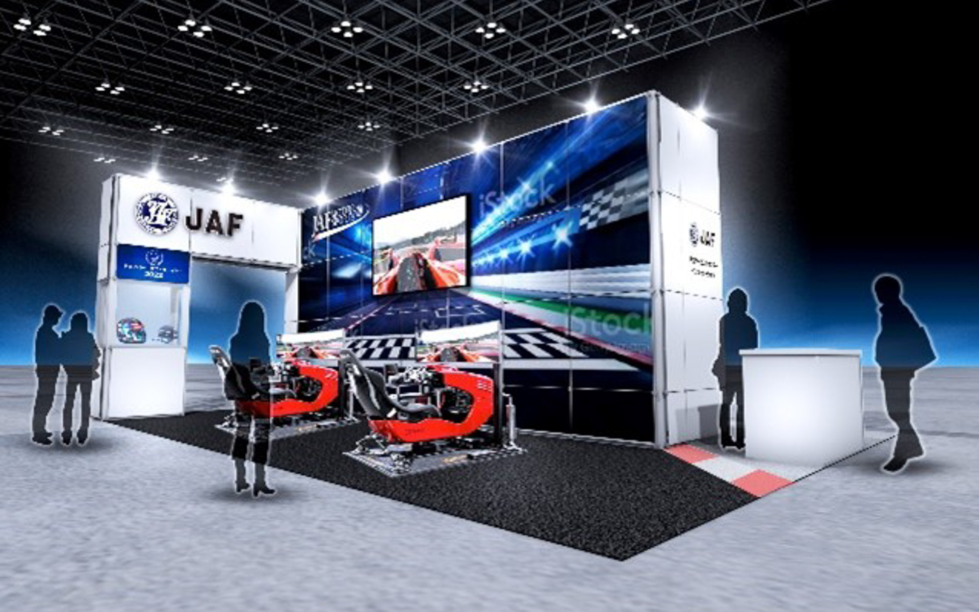 JAFの東京オートサロン2023出展ブースイメージ