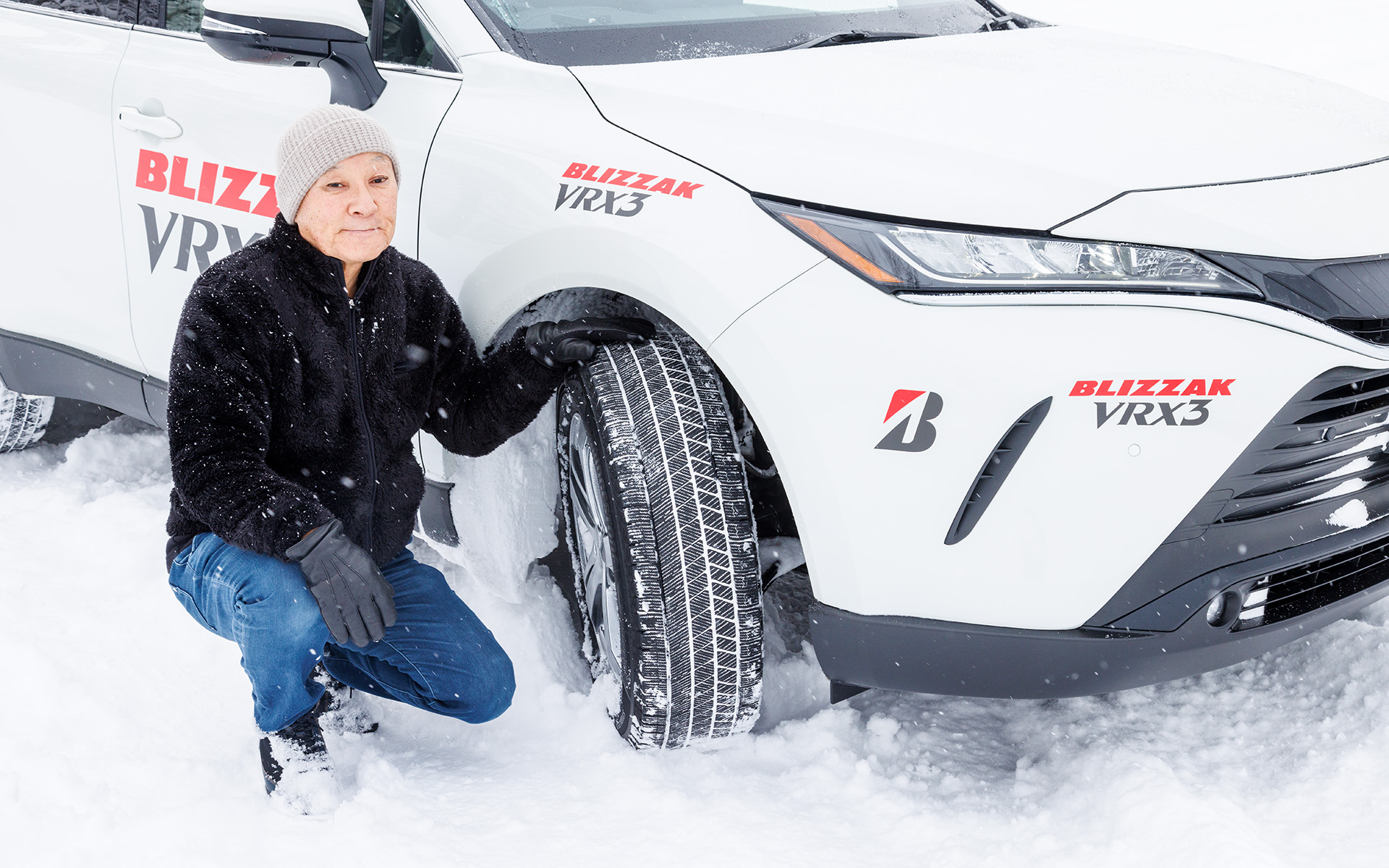 冬の北海道でブリザックVRX3を試乗してみました