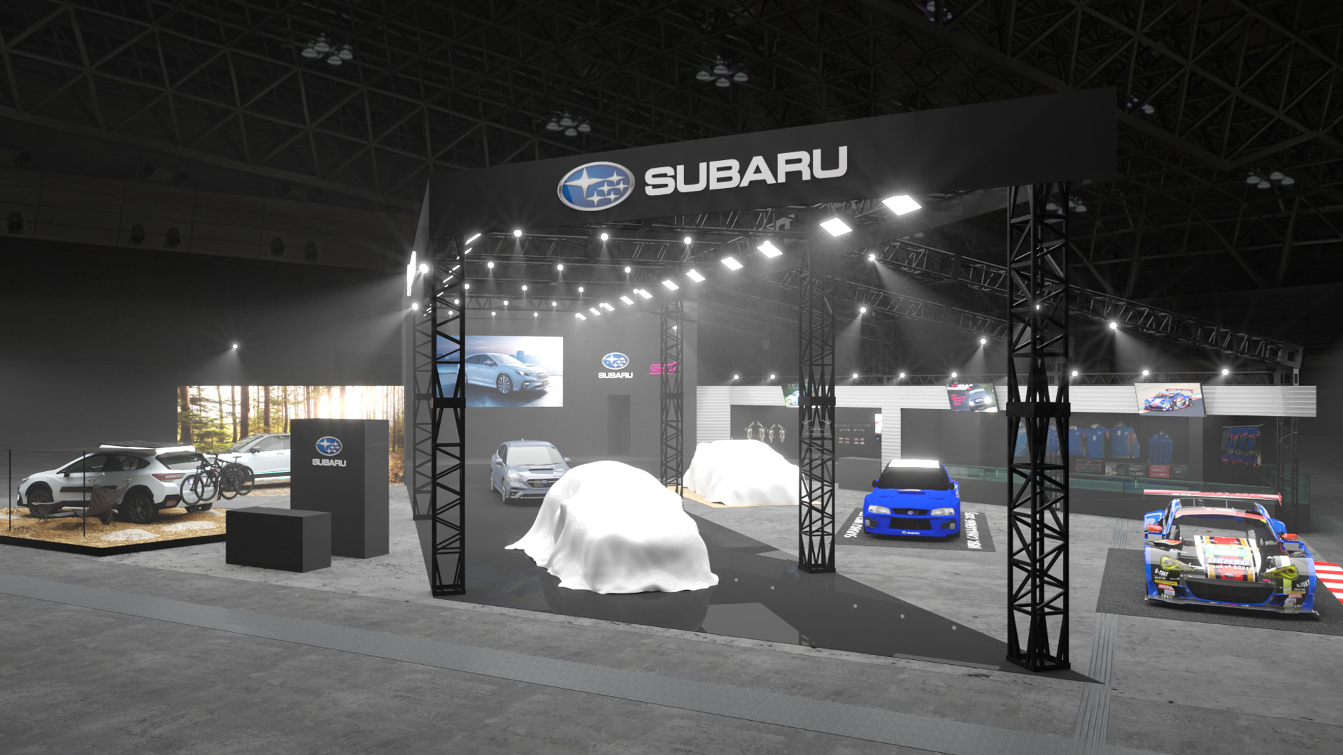 SUBARU/STIブース（イメージ）
