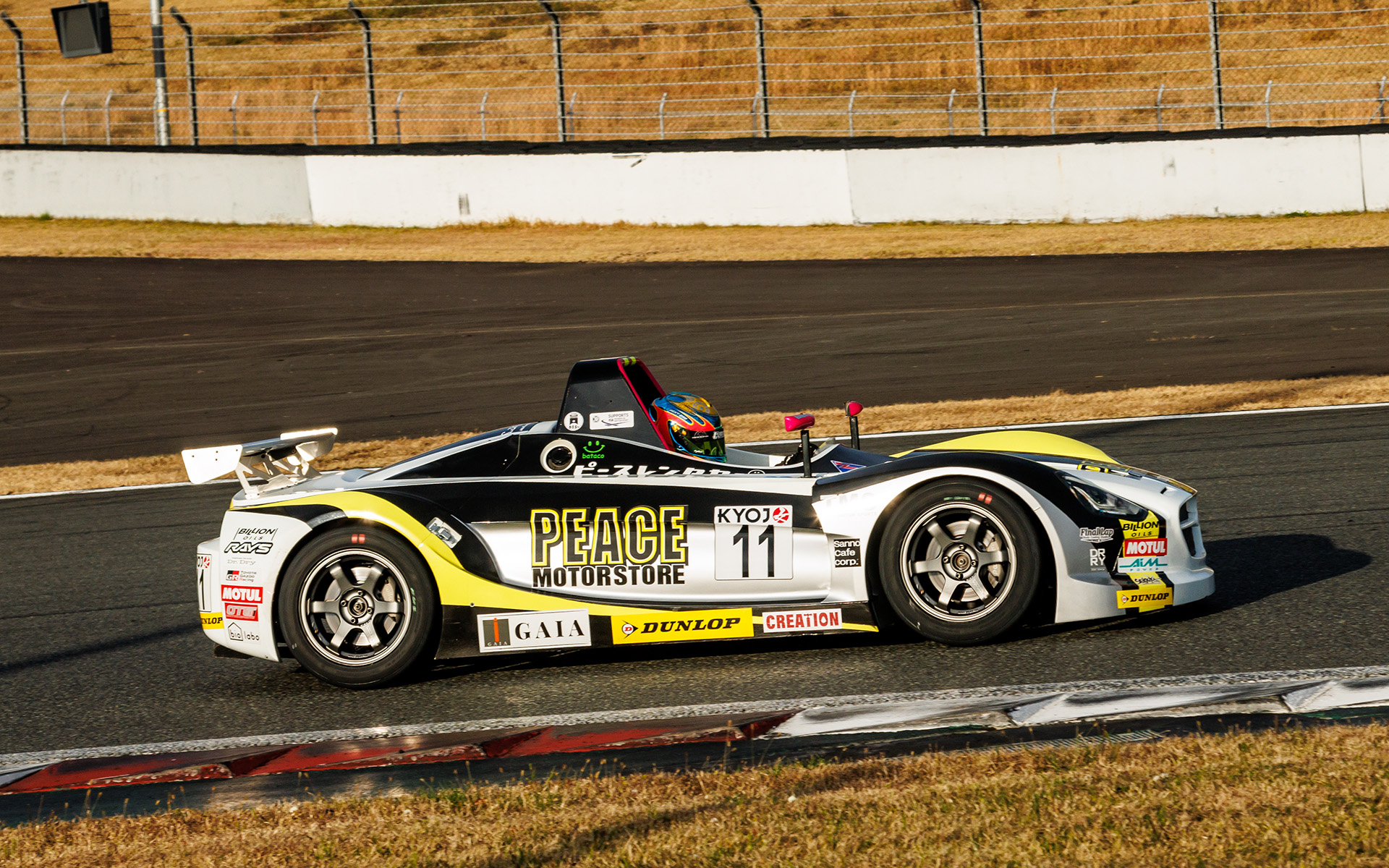 シリーズランキング13位 11号車 トイズ モータースポーツ ピースMS制動屋SANNO VITA 金本きれい選手