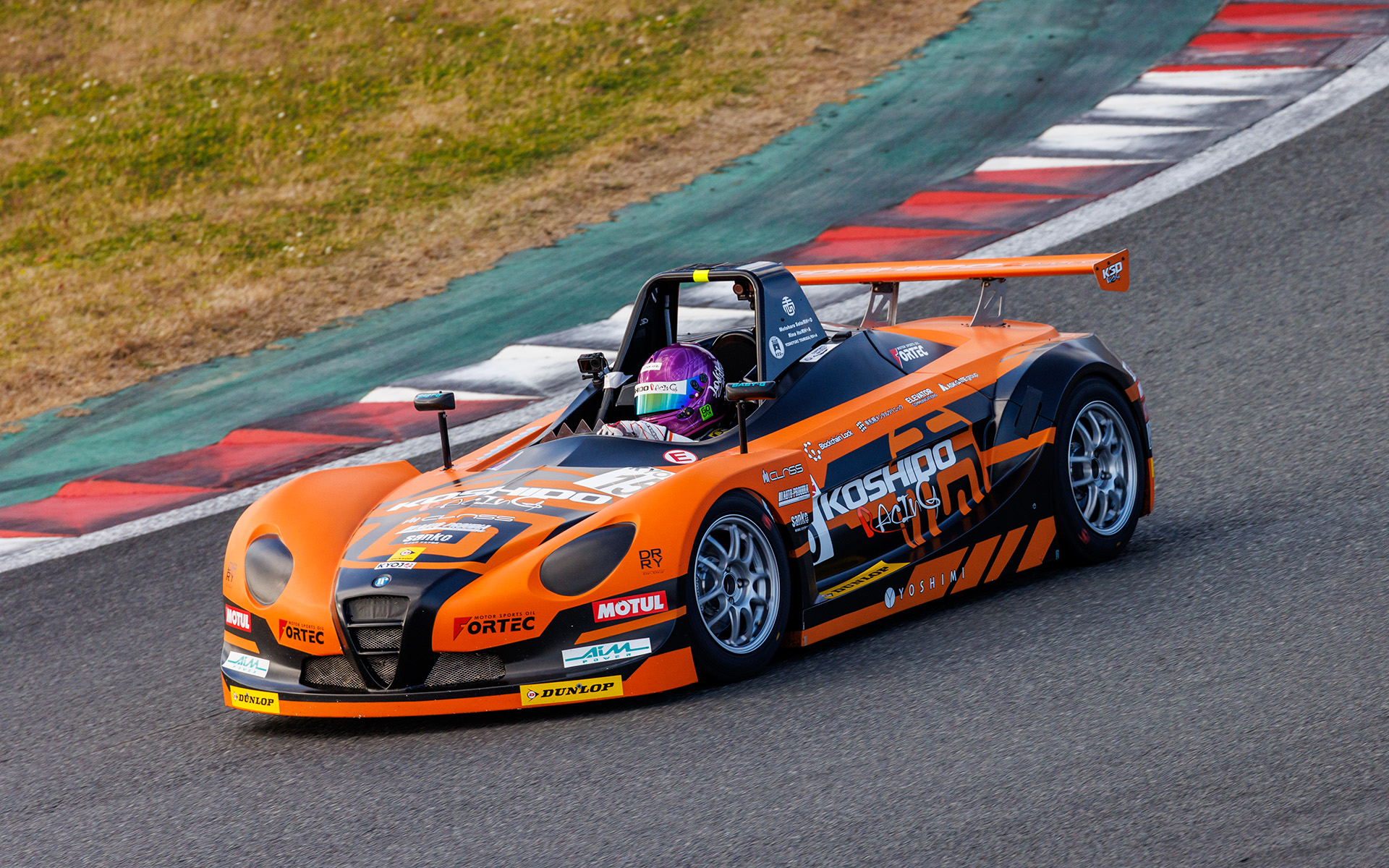 シリーズランキング10位 15号車 恒志堂レーシング レブニーズVITA RINA ITO選手