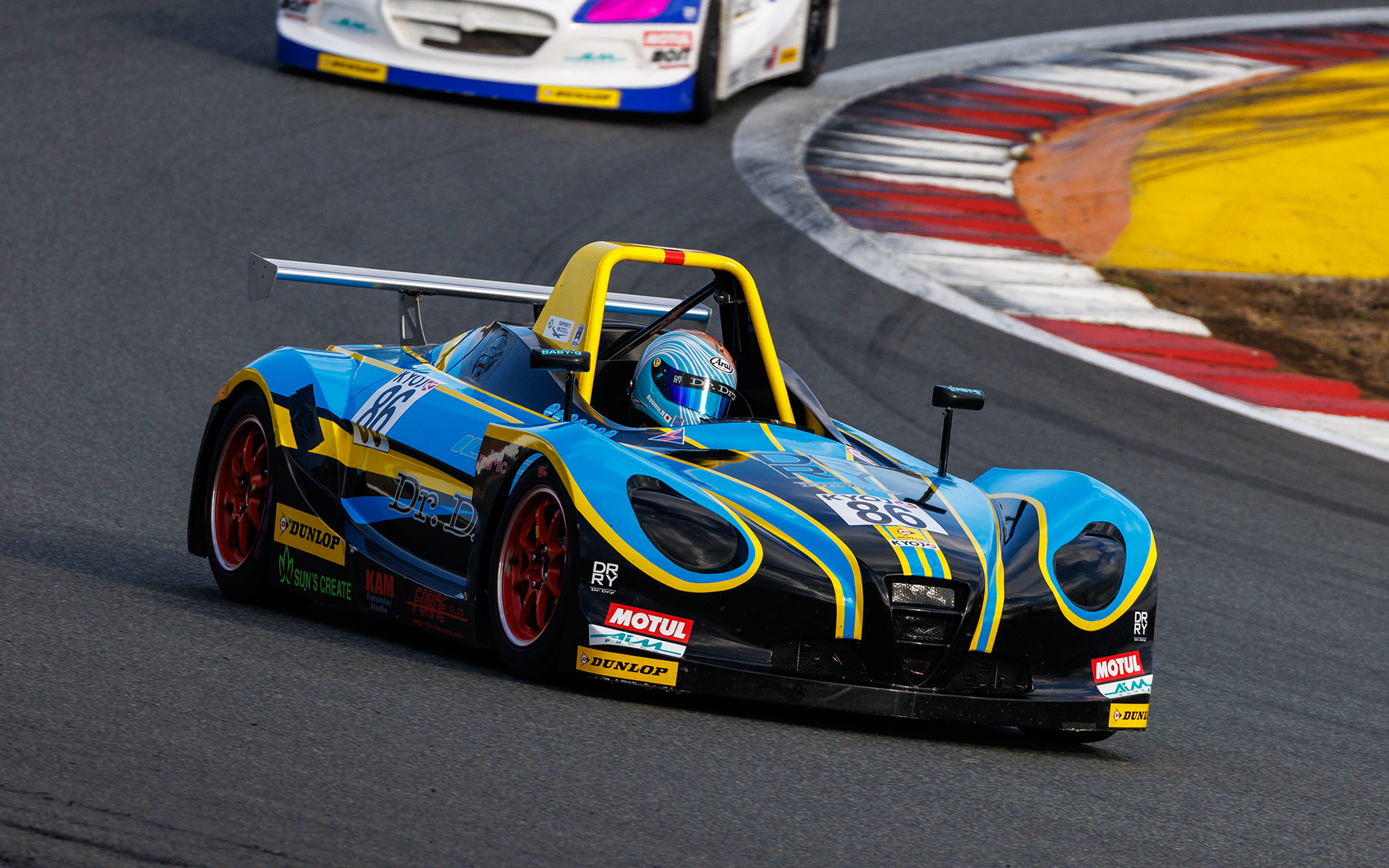 3位の86号車 Dr.DRY VITA 永井歩夢選手。シリーズランキングは5位