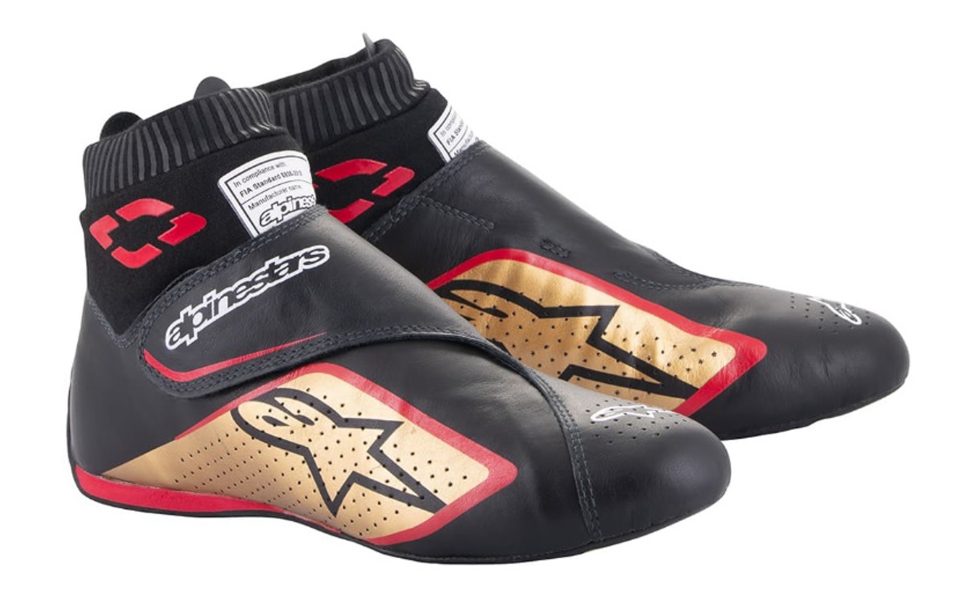 カラー：BLACK GOLD RED