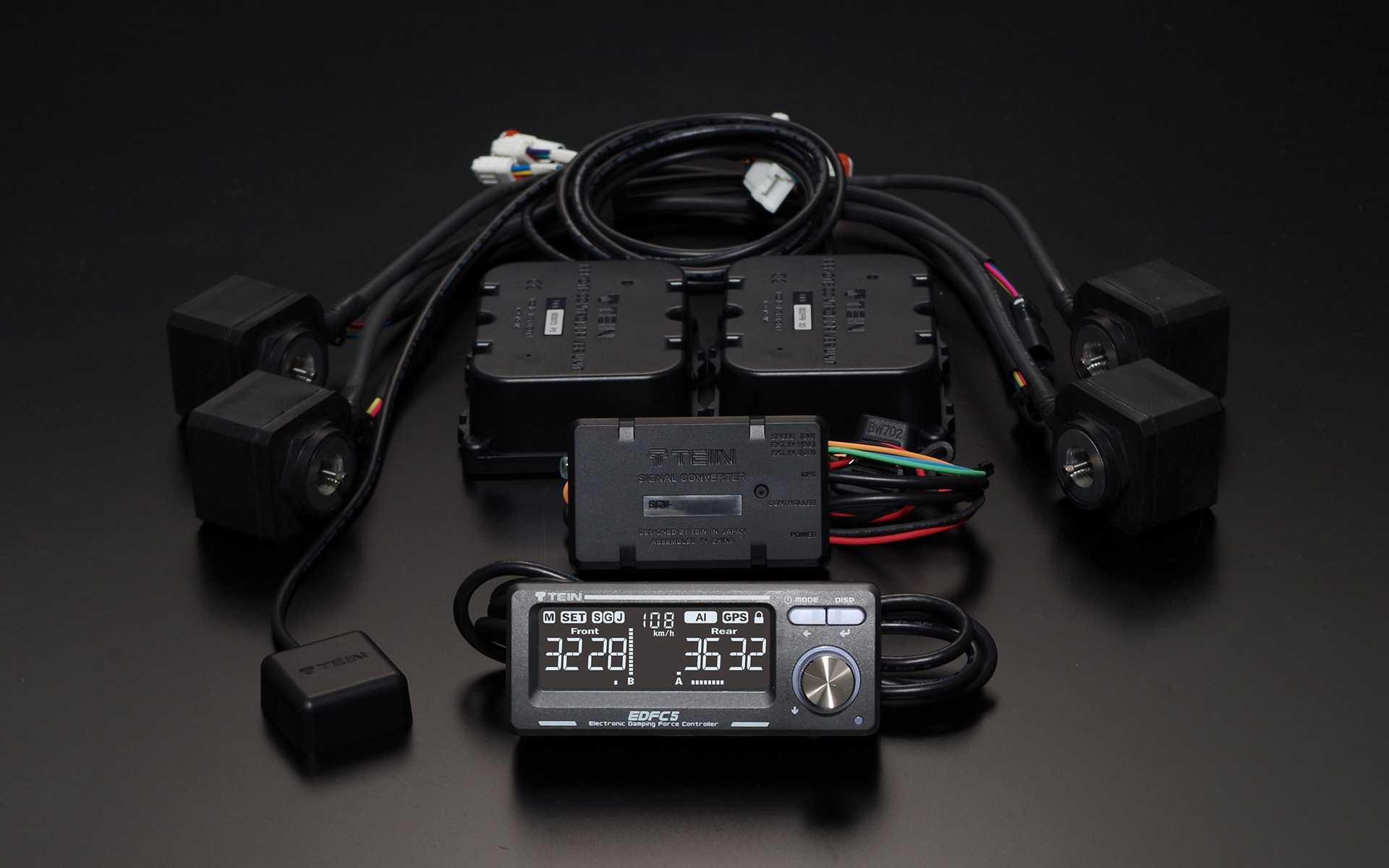 2023年1月に発売予定の産学協同開発のサスペンション減衰力コントローラ「EDFC5」