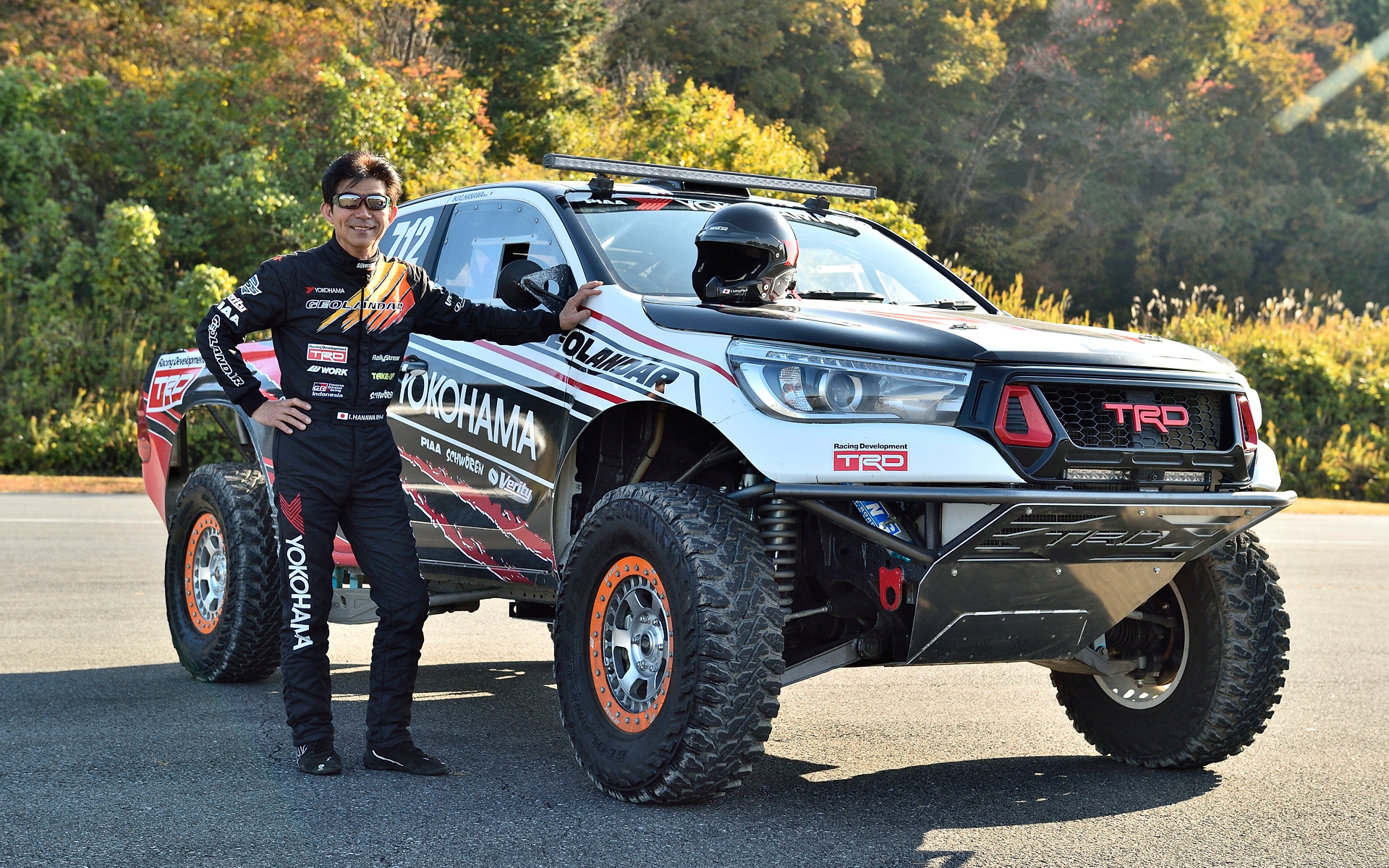 ハイラックス 2022 MINT400 クラス7準優勝車をドライブするのは塙郁夫選手