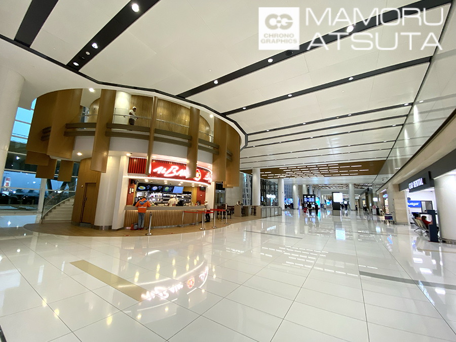 バーレーンのインターナショナルターミナルは、去年から新しくなりました