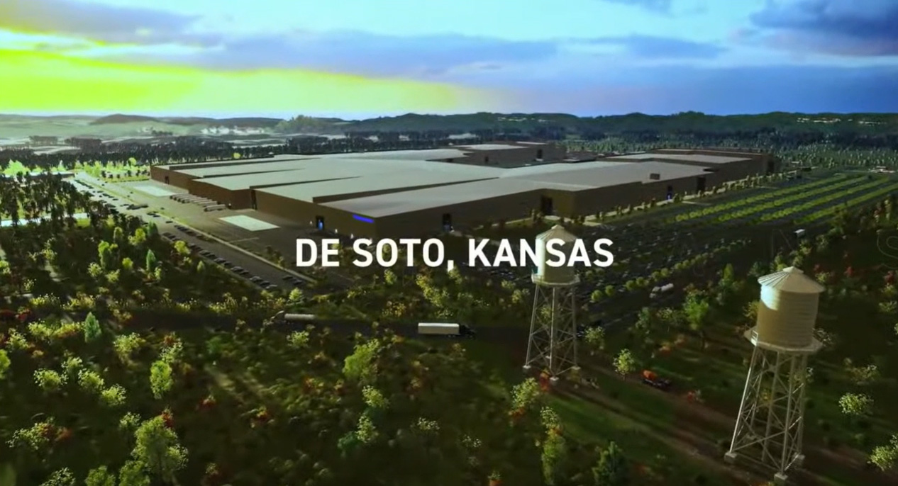 米カンザス州の車載用円筒形リチウムイオン電池の新工場の建設についても言及