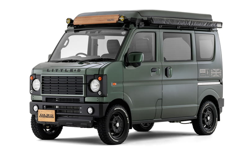 ダムド、田村淳さんがカスタムしたキャンピングカー「エブリイ little