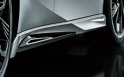 NEO ADVANCE STYLE サイドスカート。価格は素地5万1700円、塗装済5万5000円