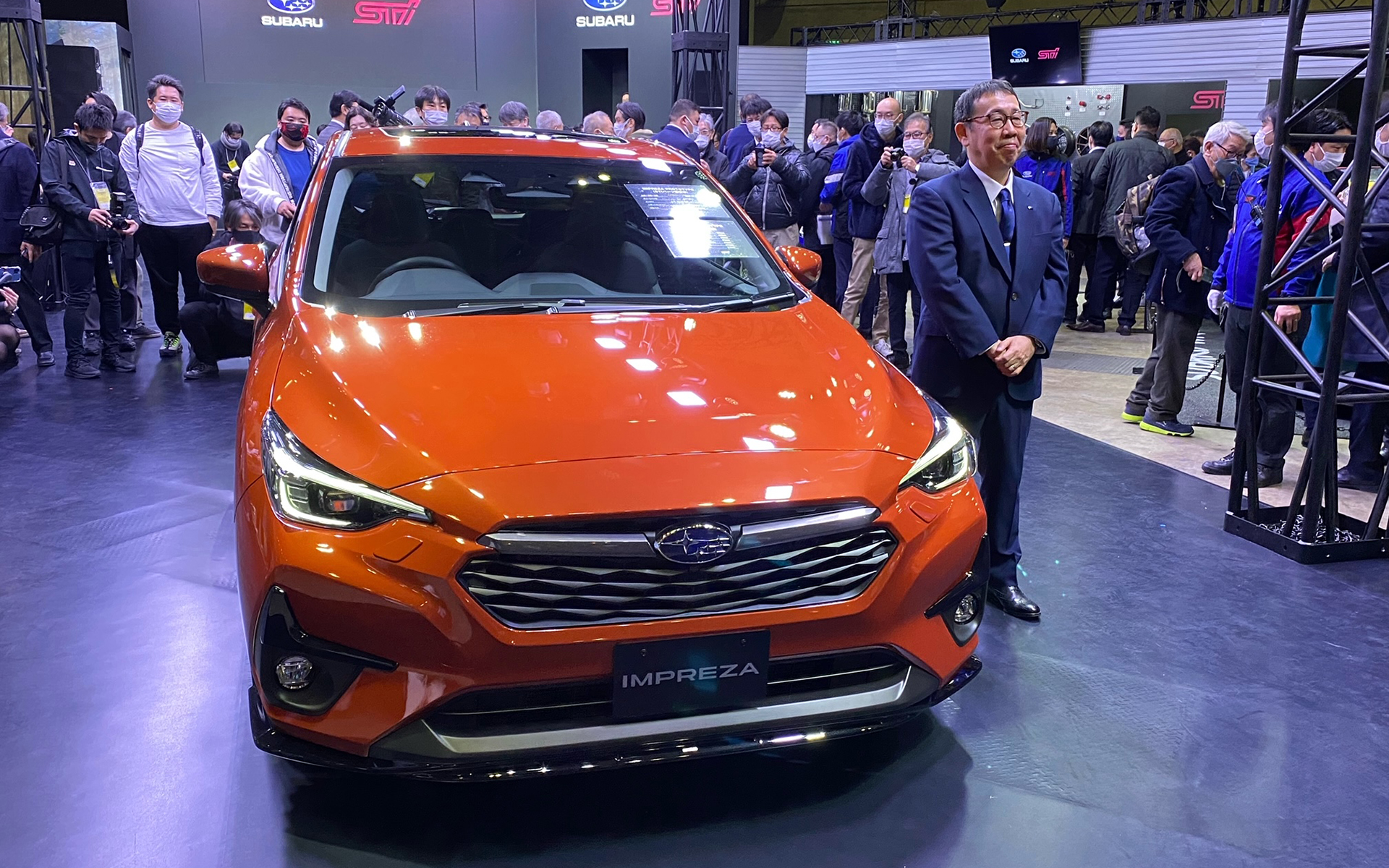 東京オートサロン2023で公開された新型「インプレッサ」日本仕様車・プロトタイプ