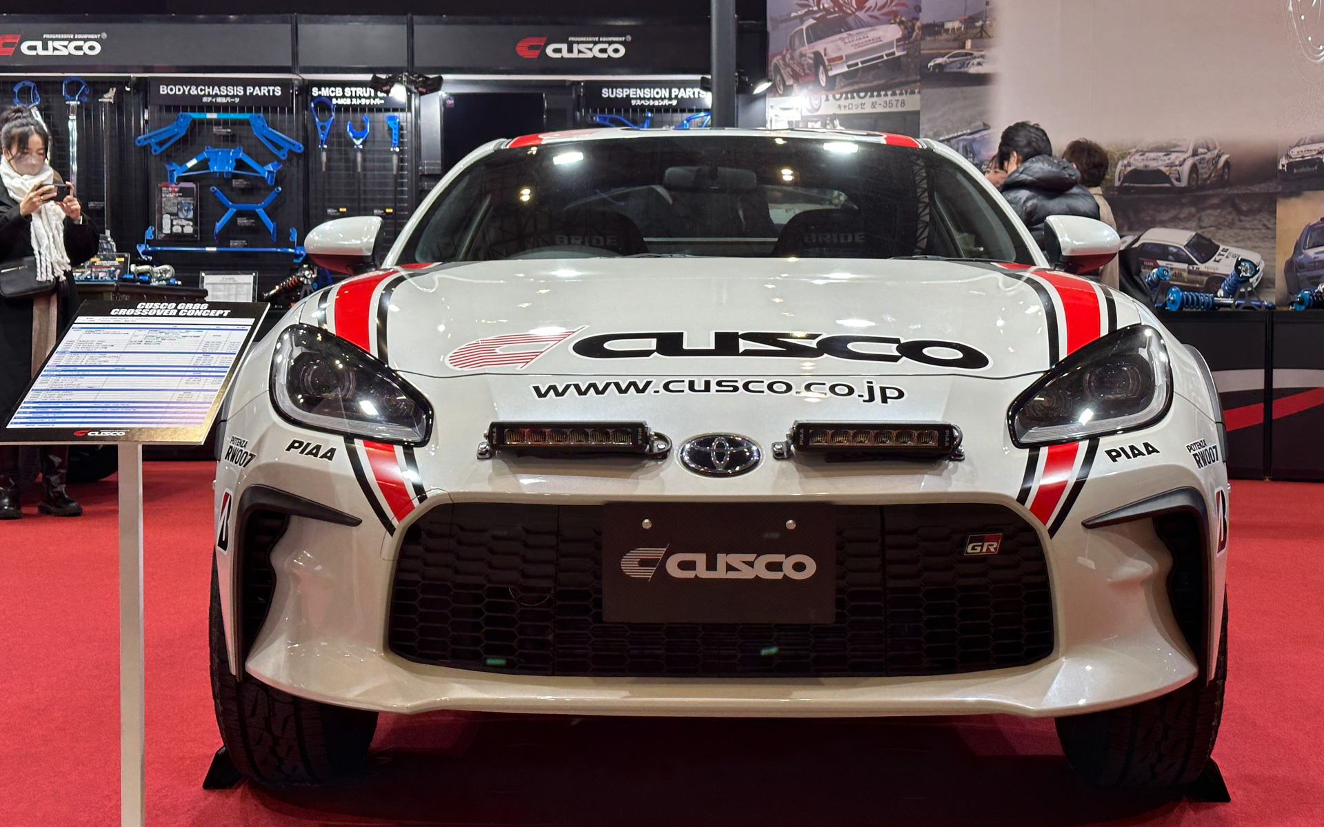 トヨタ自動車の「GR86」をSUV化した「GR86 CROSSOVER CONCEPT」