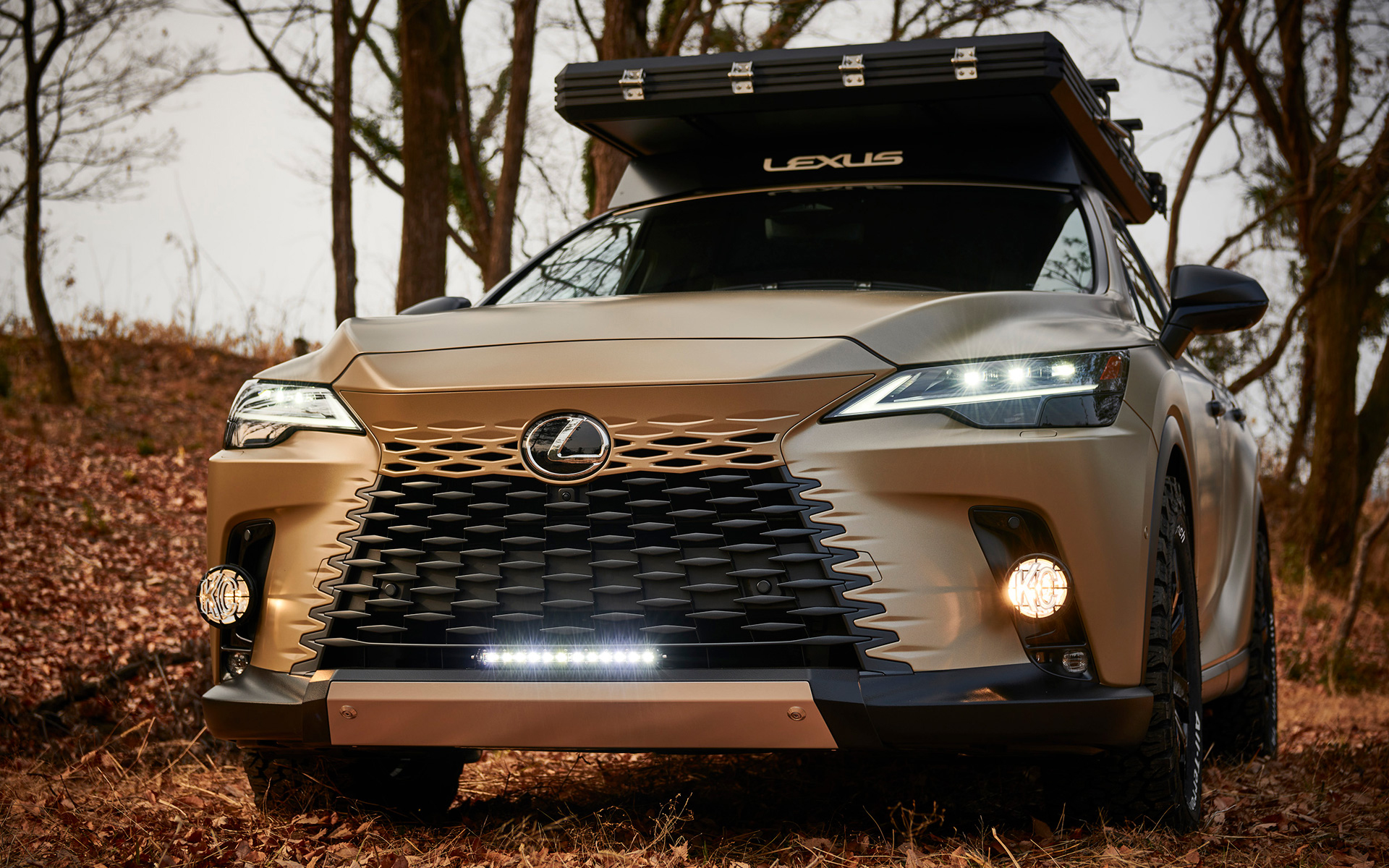 「TOKYO OUTDOOR SHOW 2023」の会場に展示されるRX OUTDOOR CONCEPT