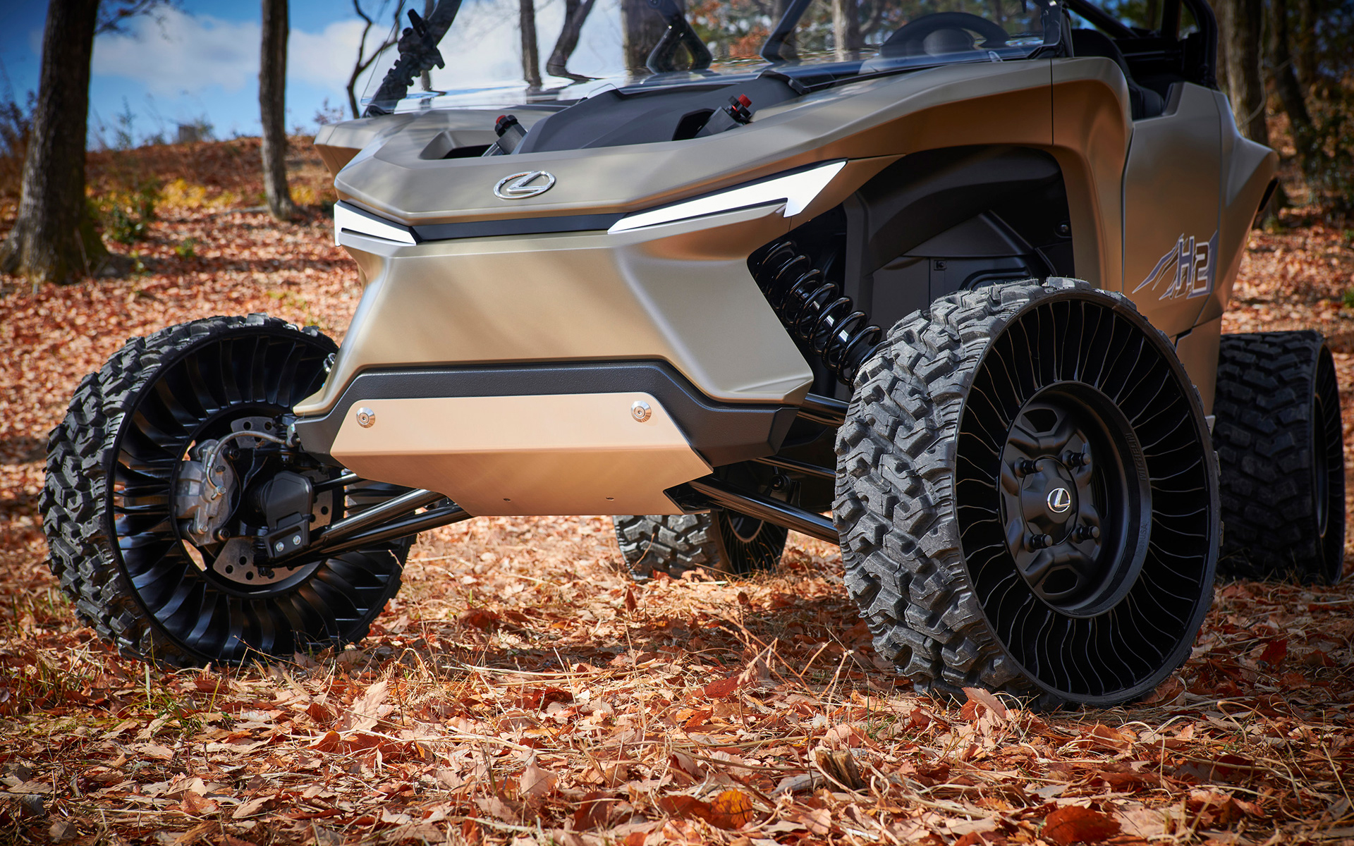 「TOKYO OUTDOOR SHOW 2023」の会場に展示されるROV CONCEPT 2