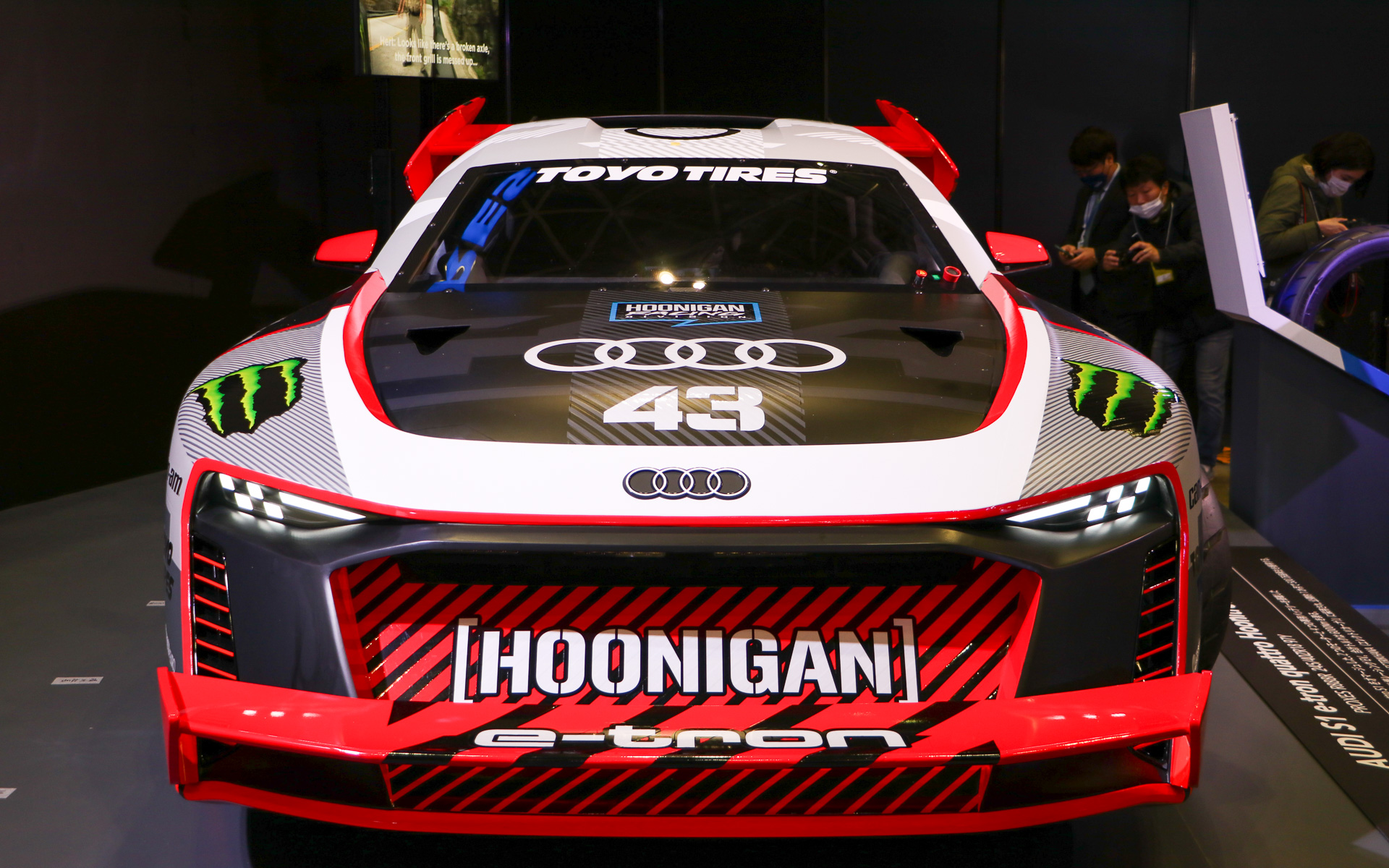 Audi Sport quattro S1をリスペクトしたデザインとなっている