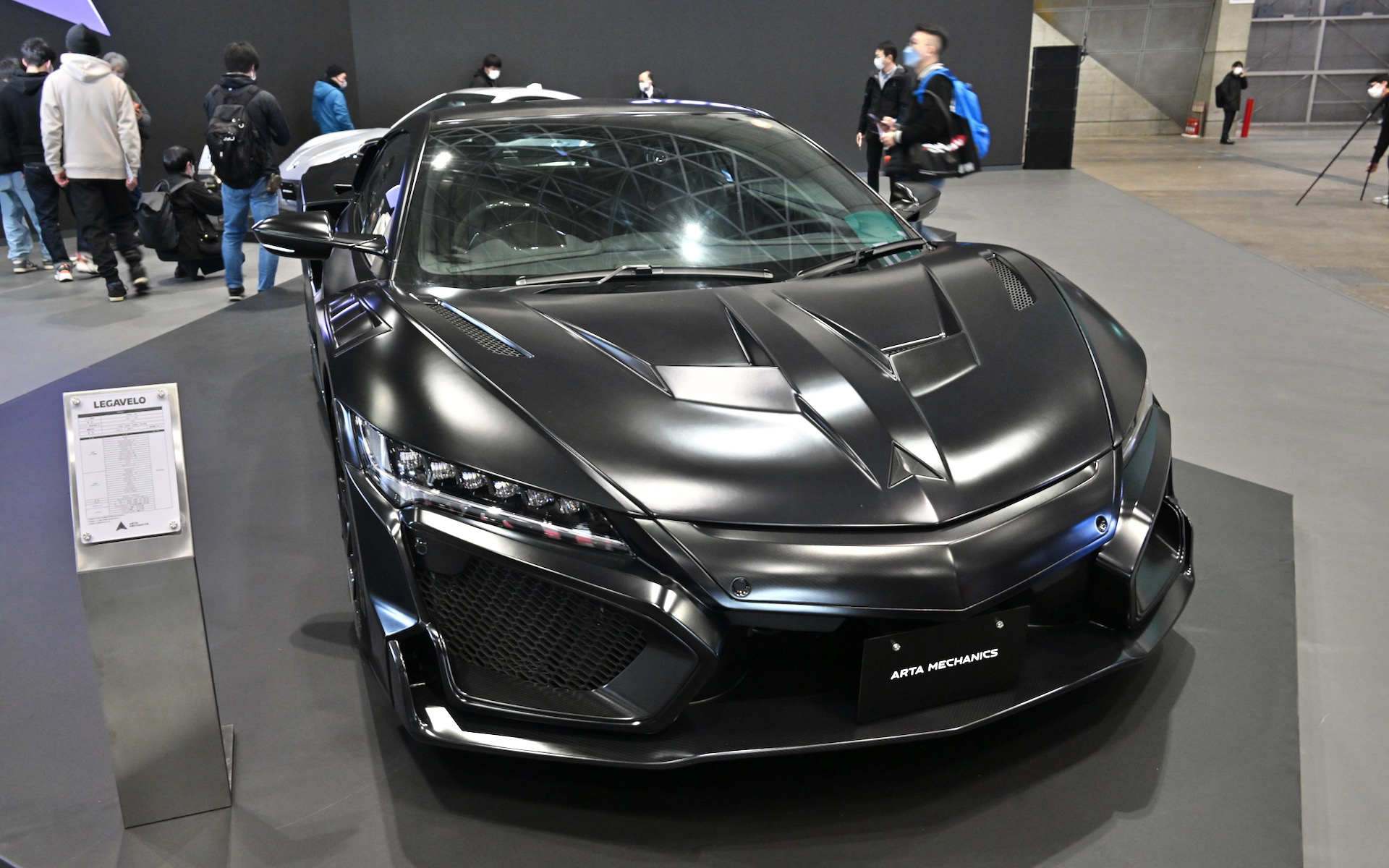 NSXベースのリガヴェロも展示される