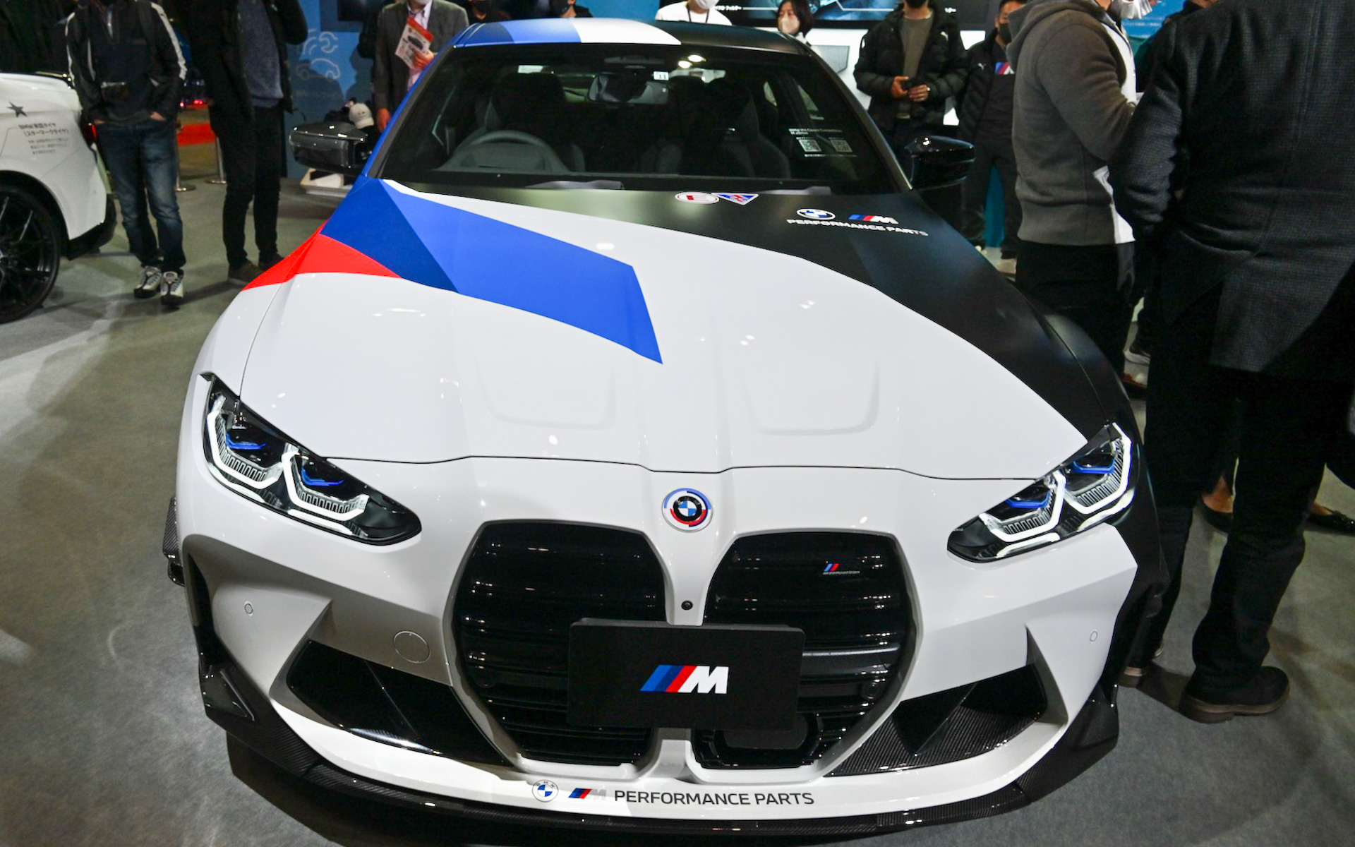 初公開された東京オートサロン2023 BMW限定モデル（ベース車両: M4 Competition M xDrive）