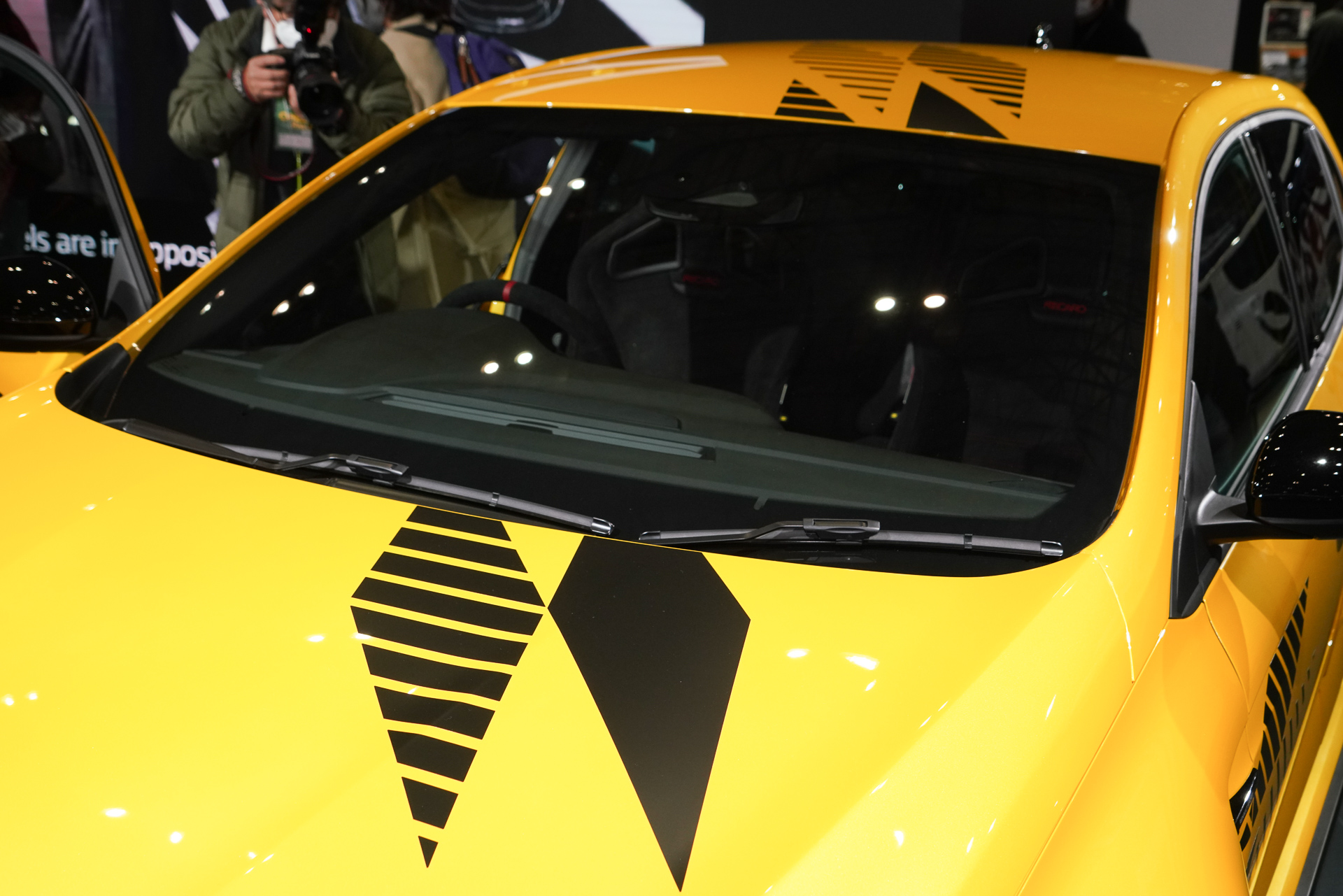 メガーヌ R.S. ウルティムのディテール