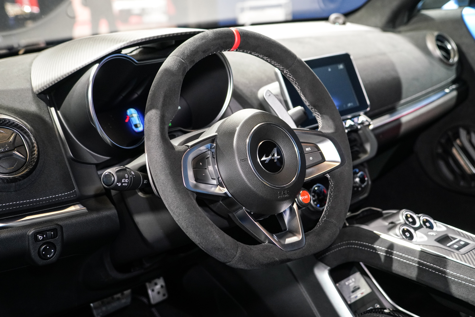 アルピーヌ「A110 R」のインテリア