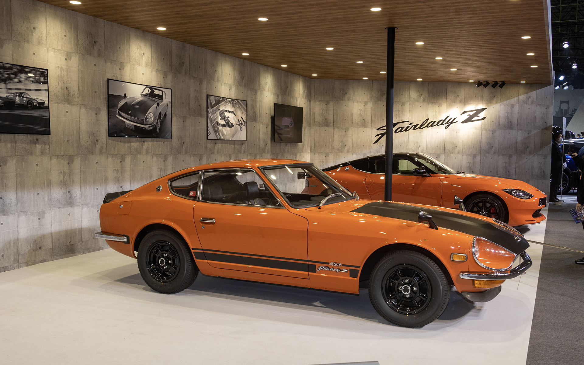 フェアレディZ 432Rと並んで展示される