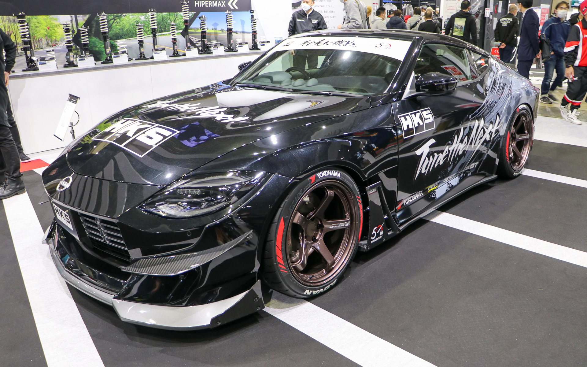 HKSが東京オートサロンで公開した新型フェアレディZのチューニングカー「RZ450 コンセプト」