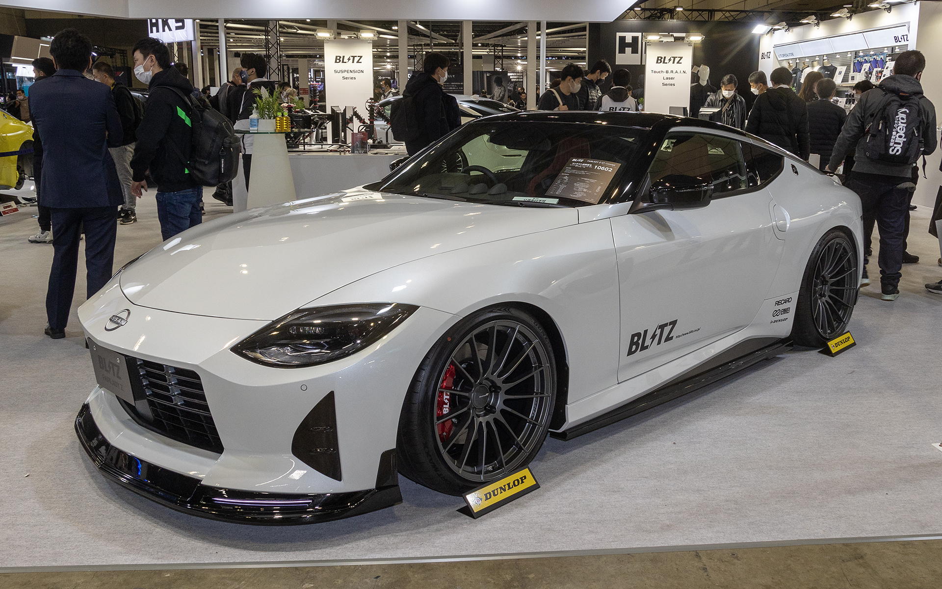 BLITZ FAIRLADY Z GT Concept。グランドツーリングカーとしての性能を引き立てるのがコンセプト
