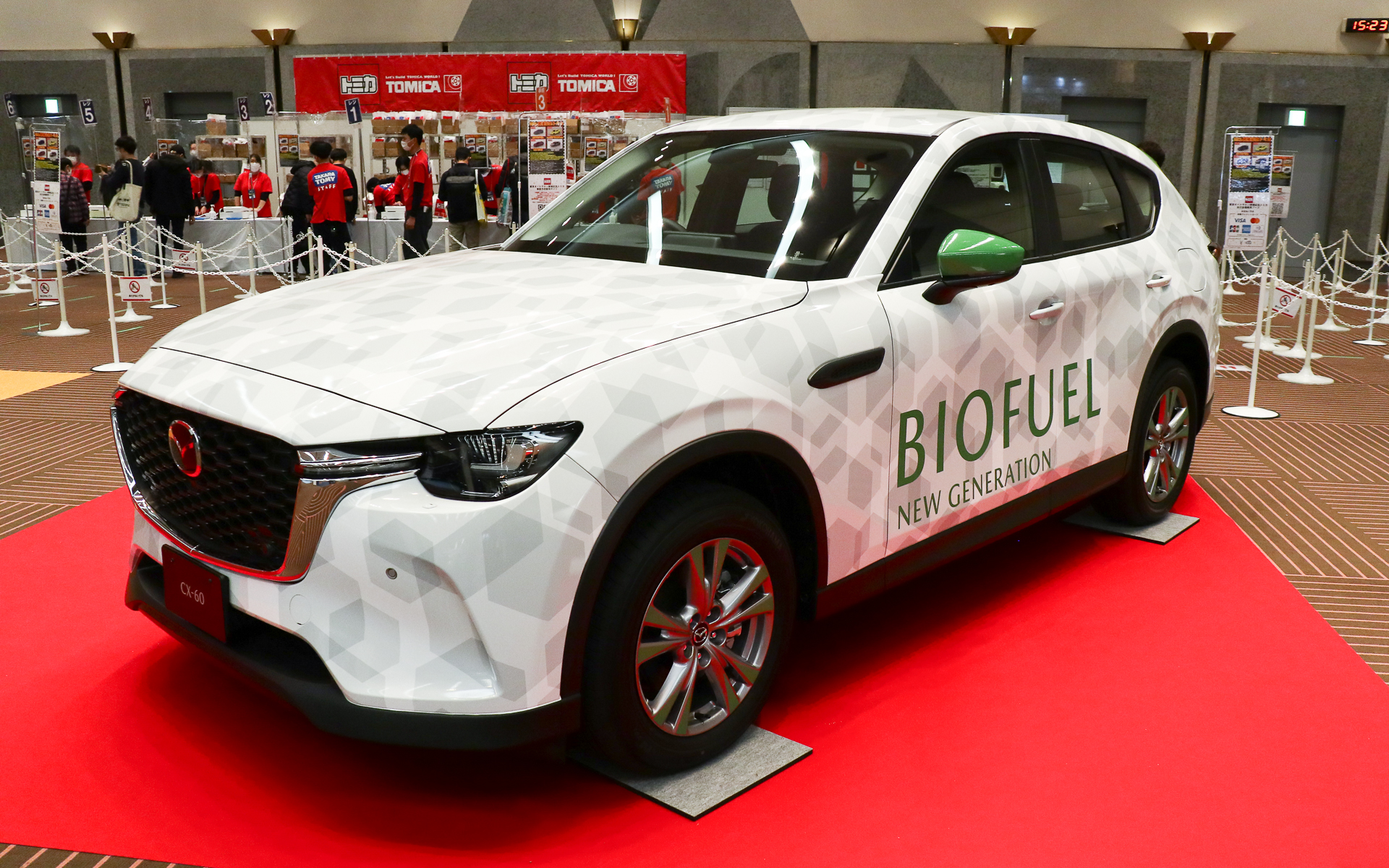 ICE車でカーボンニュートラルは「マツダ CX-60 BIO FUEL」
