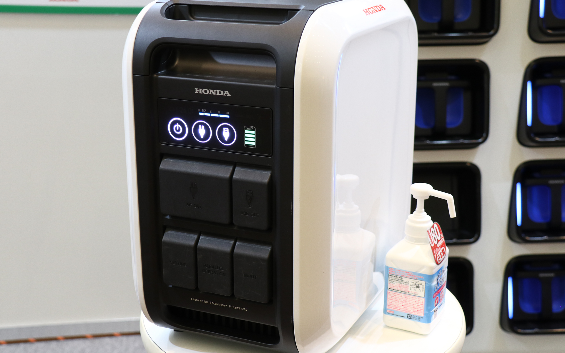 「Honda Mobile Power Pack」を使うポータブルバッテリ